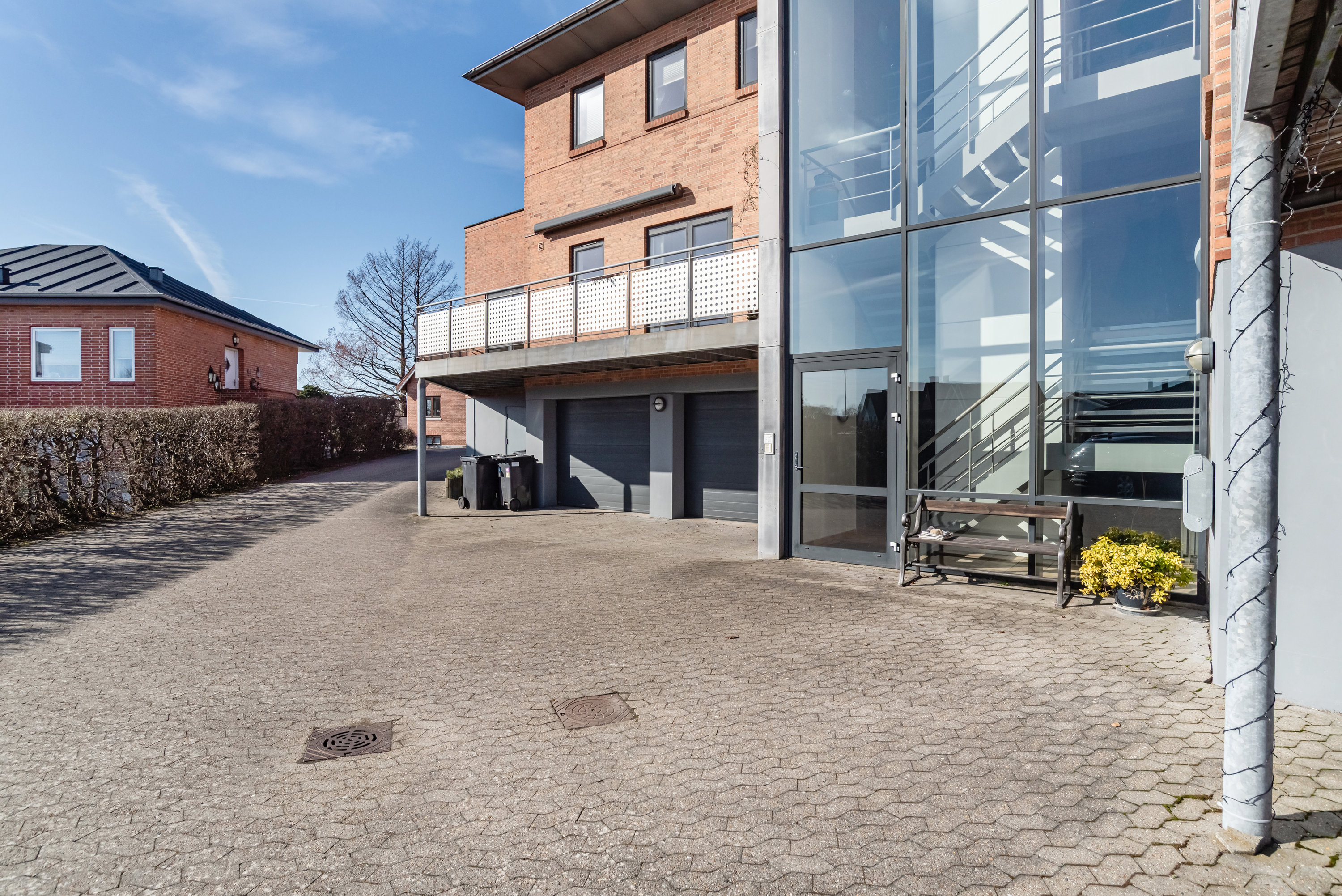 Fremhævet udenomsarealer billede i fuldskærmstilstand. Billede af Vesterbrogade 19, st.. tv., 7500 Holstebro