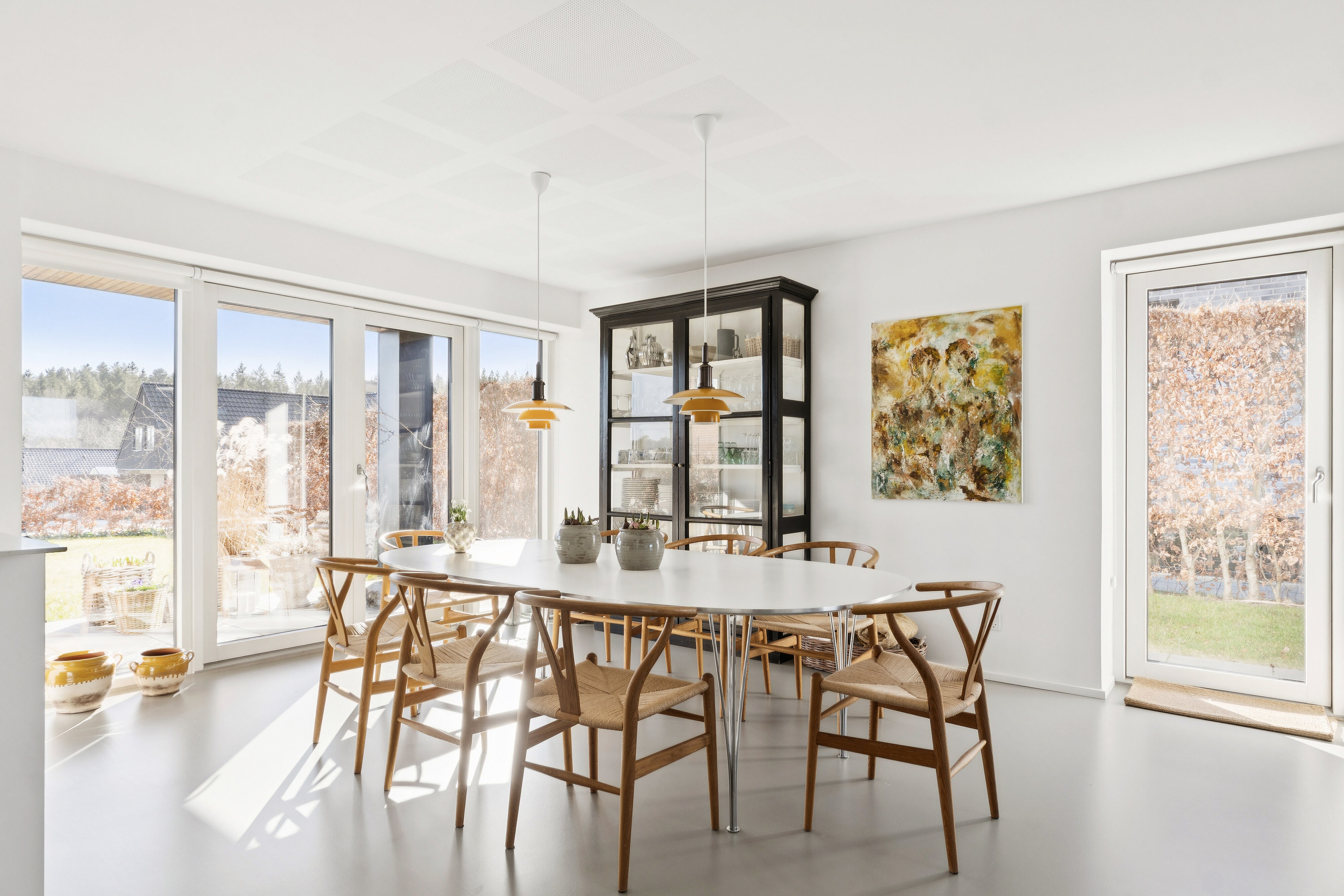 Fremhævet spisestue billede i fuldskærmstilstand. Billede af Parkvænget 18, 8600 Silkeborg