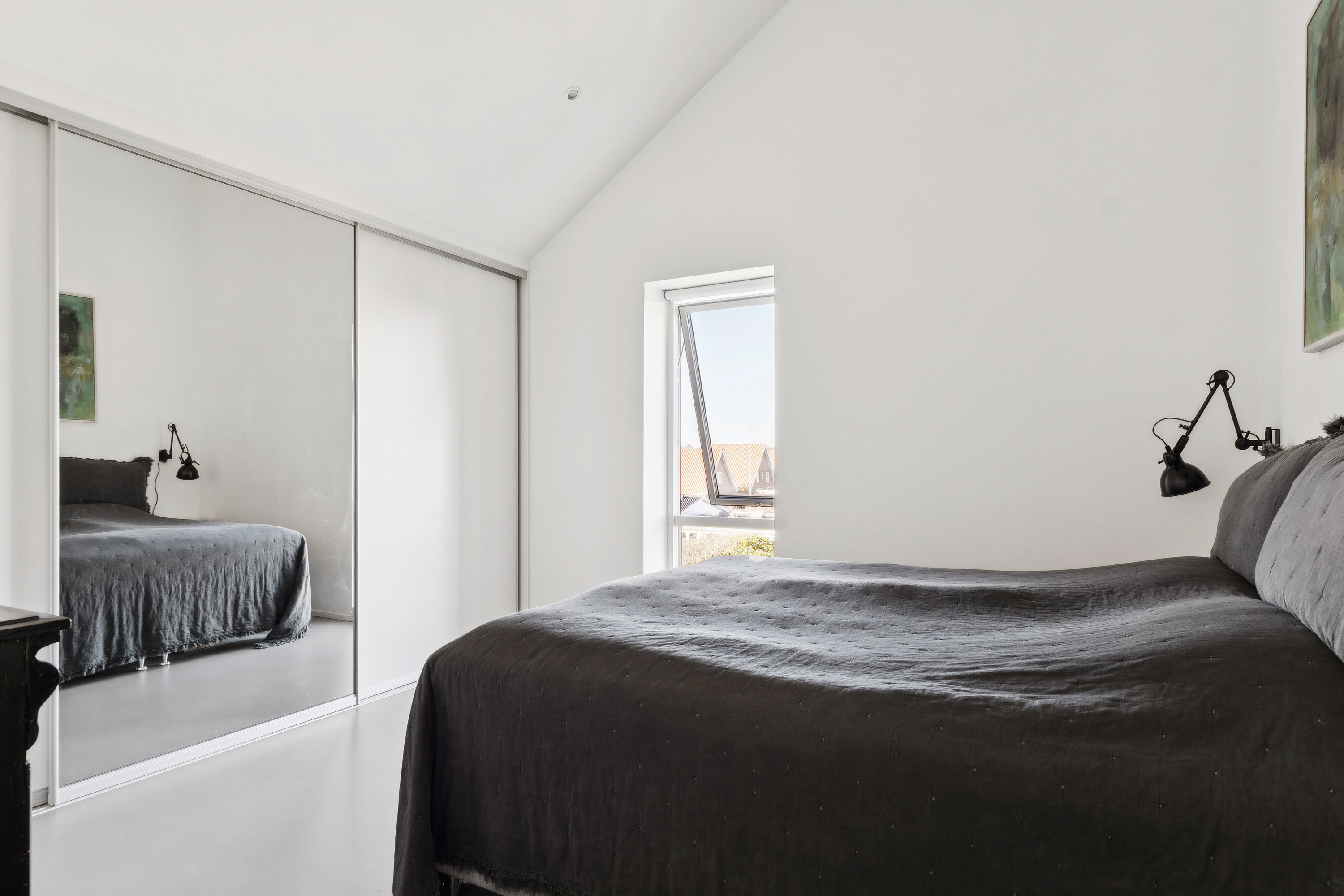 Fremhævet soveværelse billede i fuldskærmstilstand. Billede af Parkvænget 18, 8600 Silkeborg