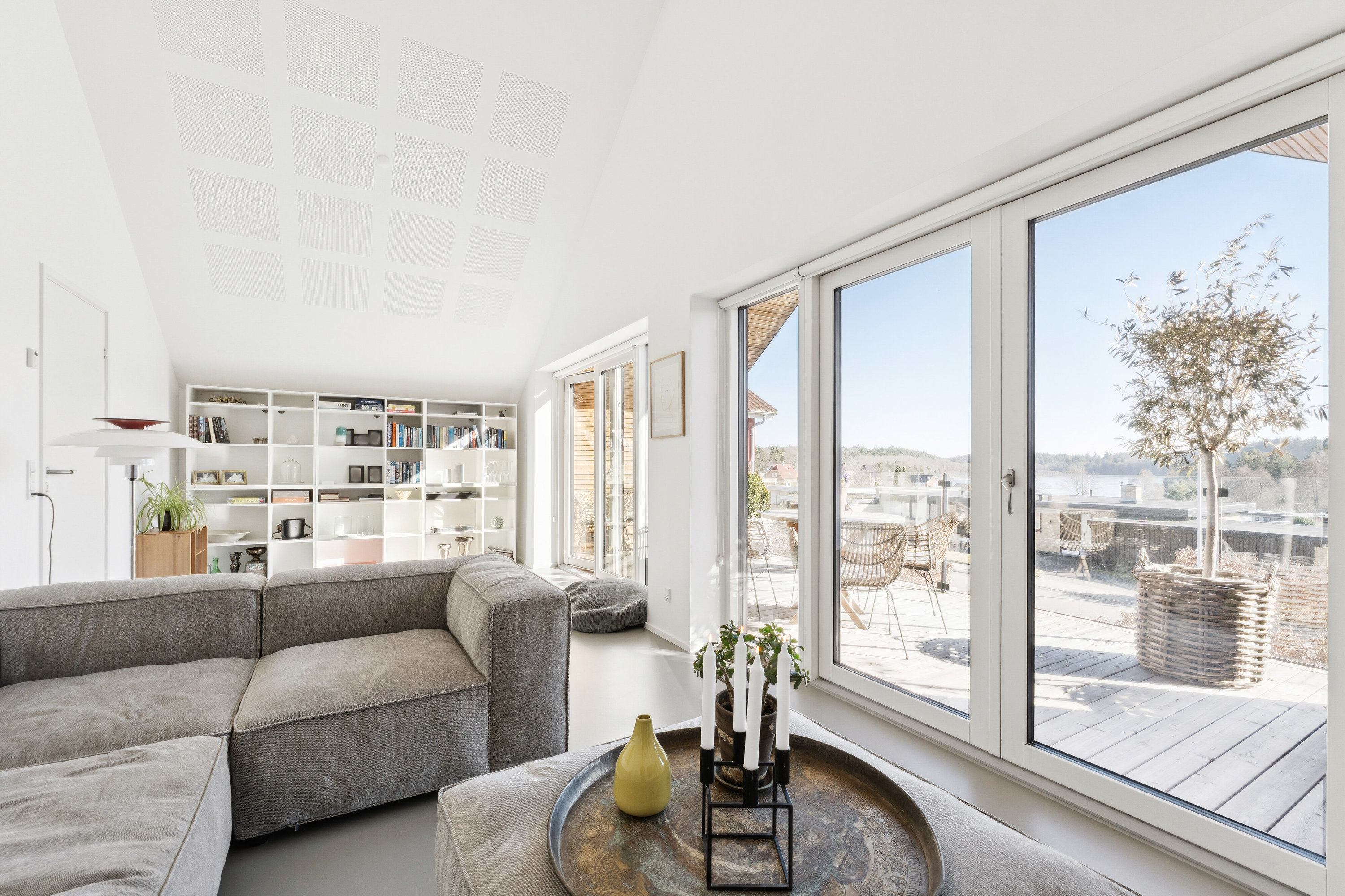 Fremhævet stue billede i fuldskærmstilstand. Billede af Parkvænget 18, 8600 Silkeborg