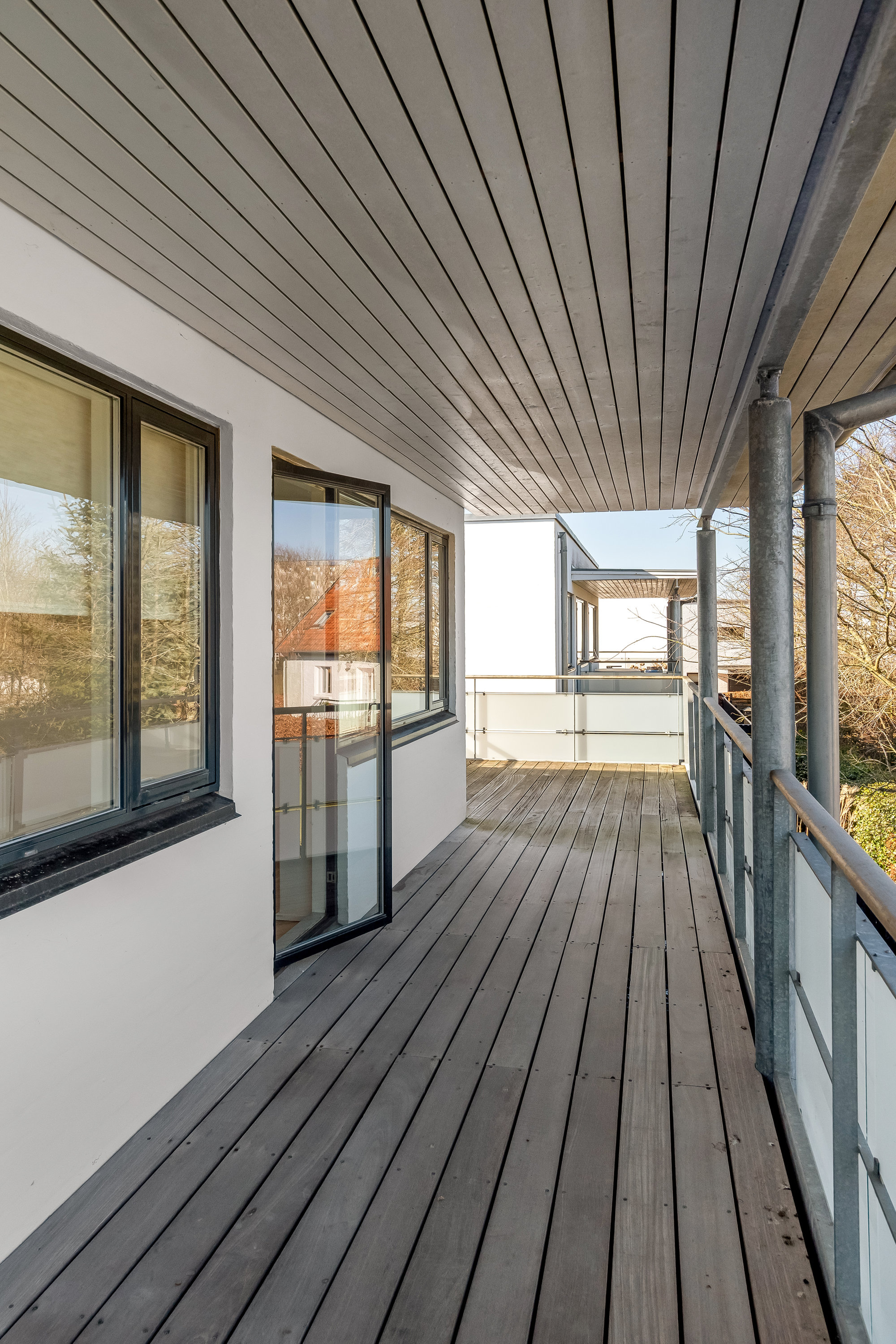 Fremhævet altan billede i fuldskærmstilstand. Billede af Ewaldsvej 32-34, 7500 Holstebro