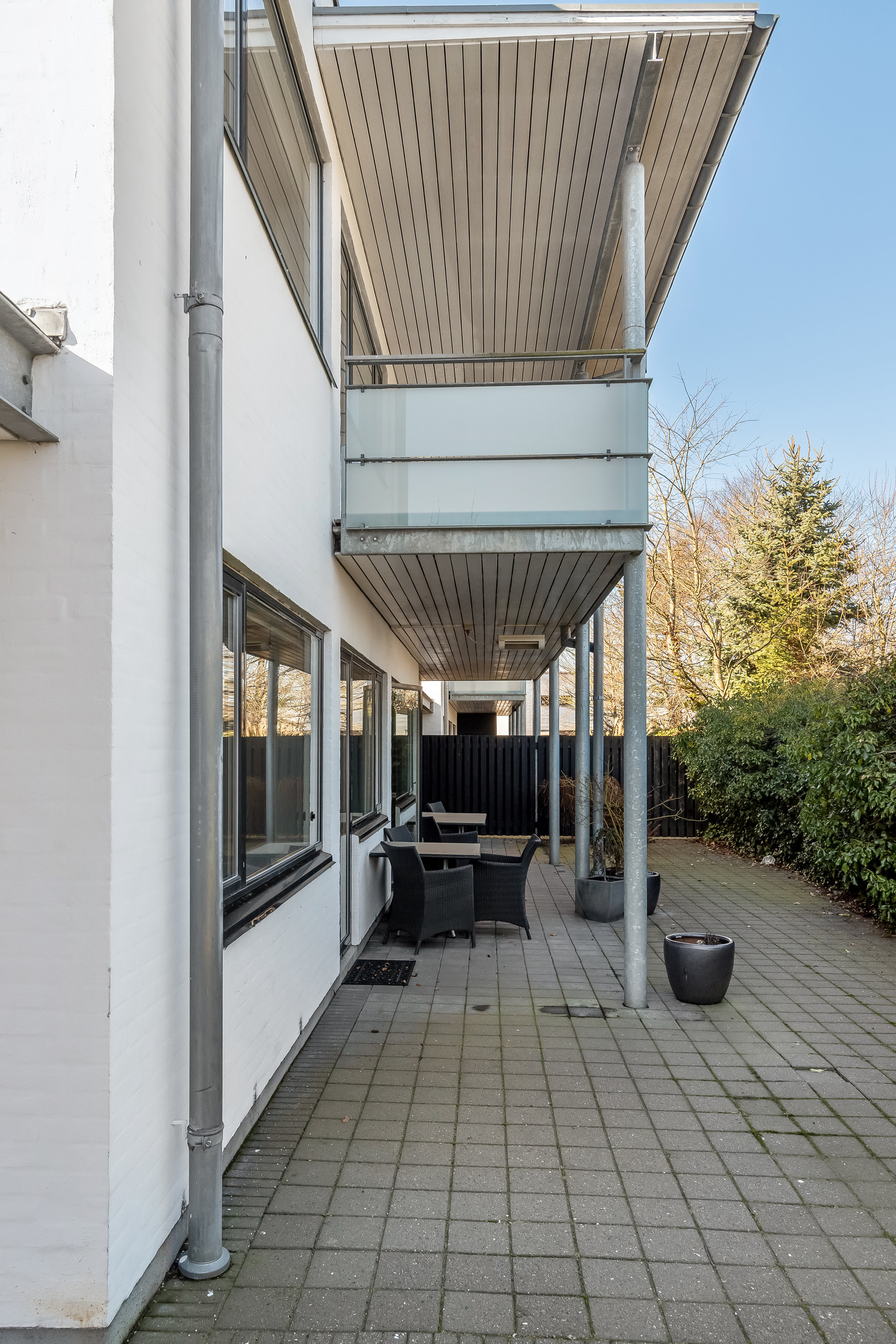 Fremhævet terrasse billede i fuldskærmstilstand. Billede af Ewaldsvej 32-34, 7500 Holstebro