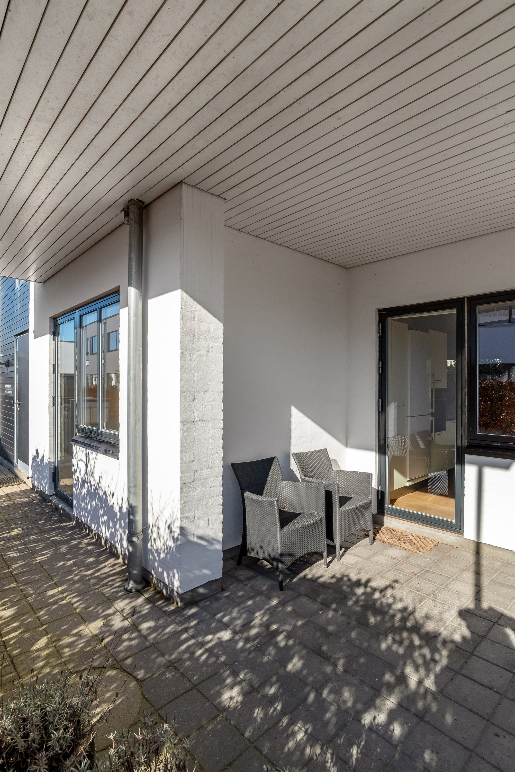 Fremhævet terrasse billede i fuldskærmstilstand. Billede af Ewaldsvej 32-34, 7500 Holstebro