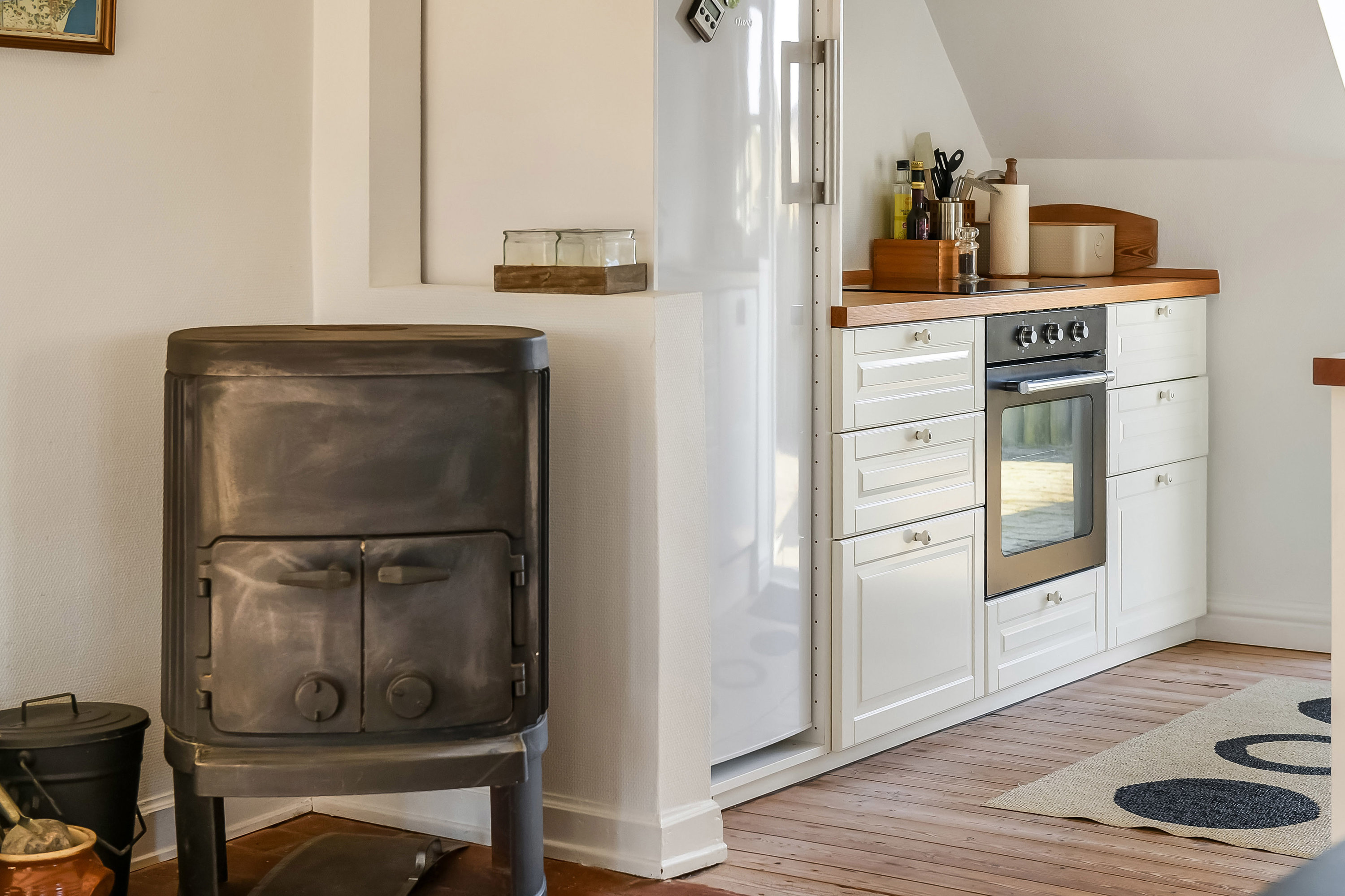 Fremhævet køkken billede i fuldskærmstilstand. Billede af Strandsøvej 12, Fanø Bad, 6720 Fanø