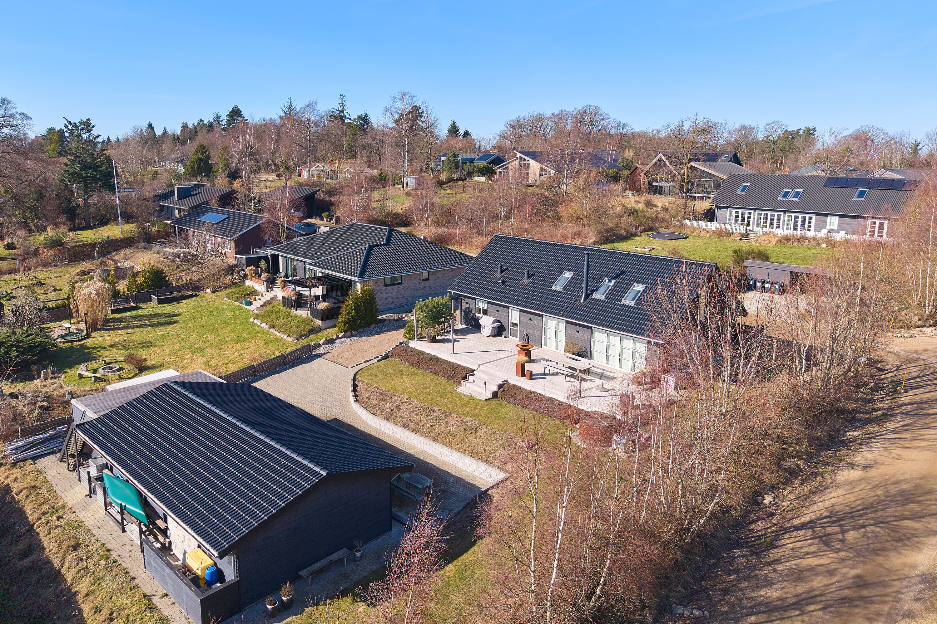 Fremhævet ejendommen billede i fuldskærmstilstand. Billede af Meransletten 1, 3630 Jægerspris