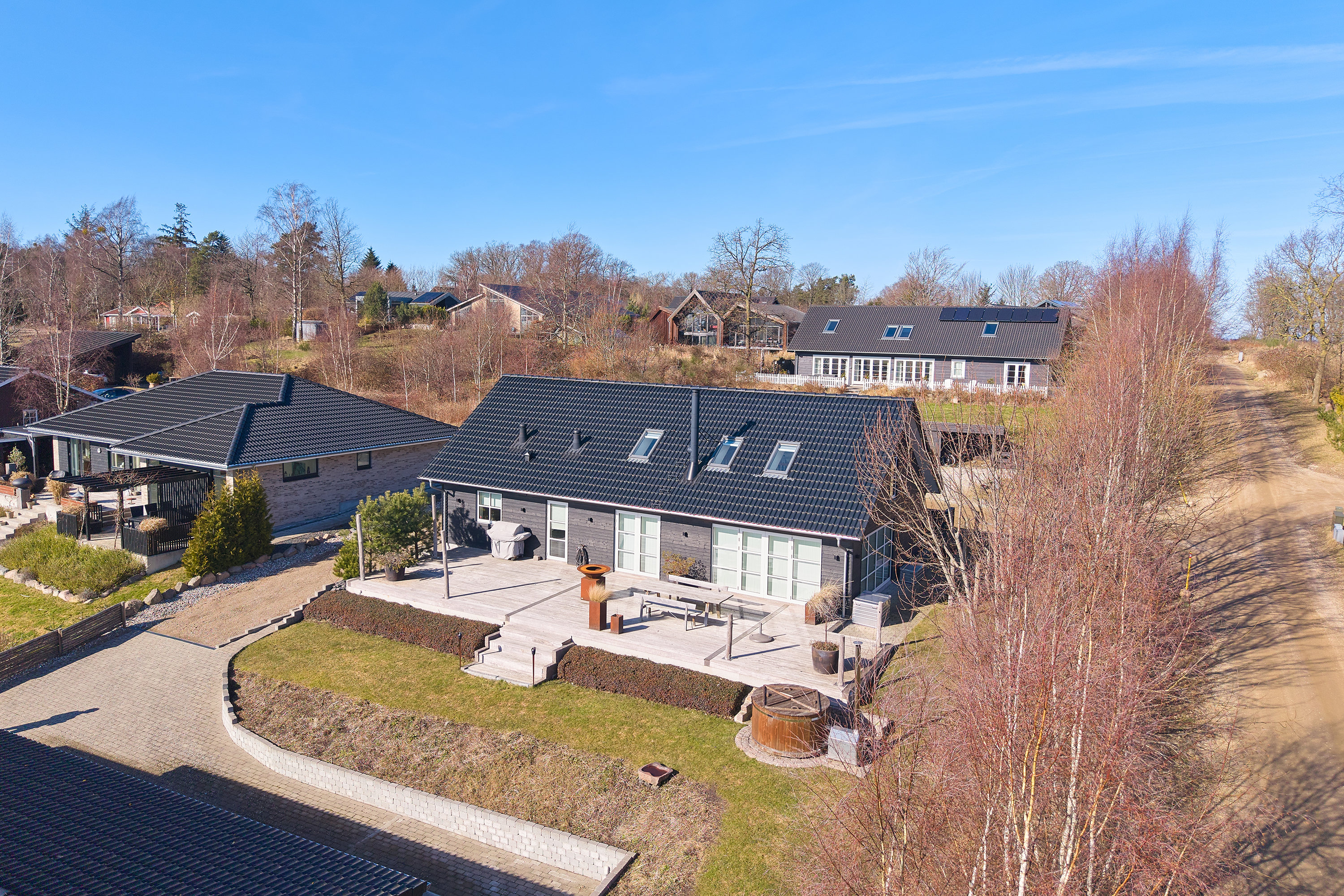 Fremhævet ejendommen billede i fuldskærmstilstand. Billede af Meransletten 1, 3630 Jægerspris