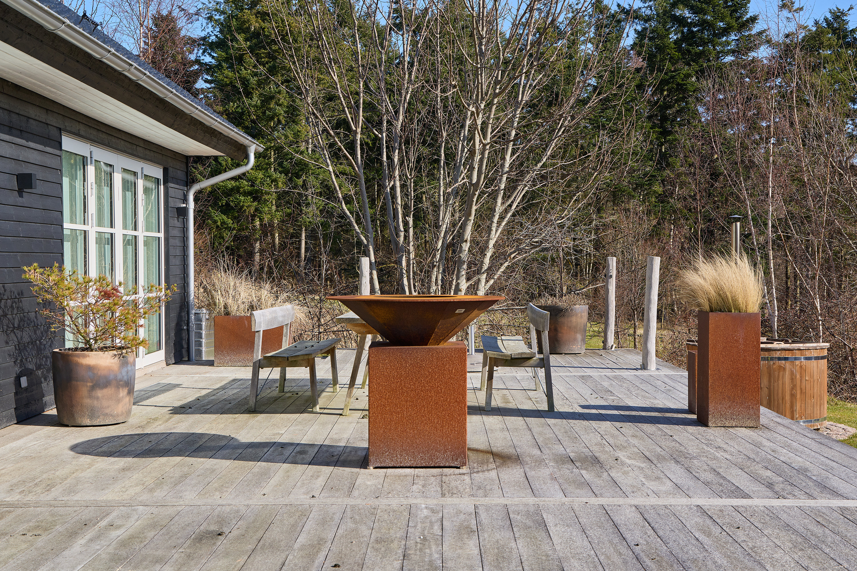 Fremhævet terrasse billede i fuldskærmstilstand. Billede af Meransletten 1, 3630 Jægerspris