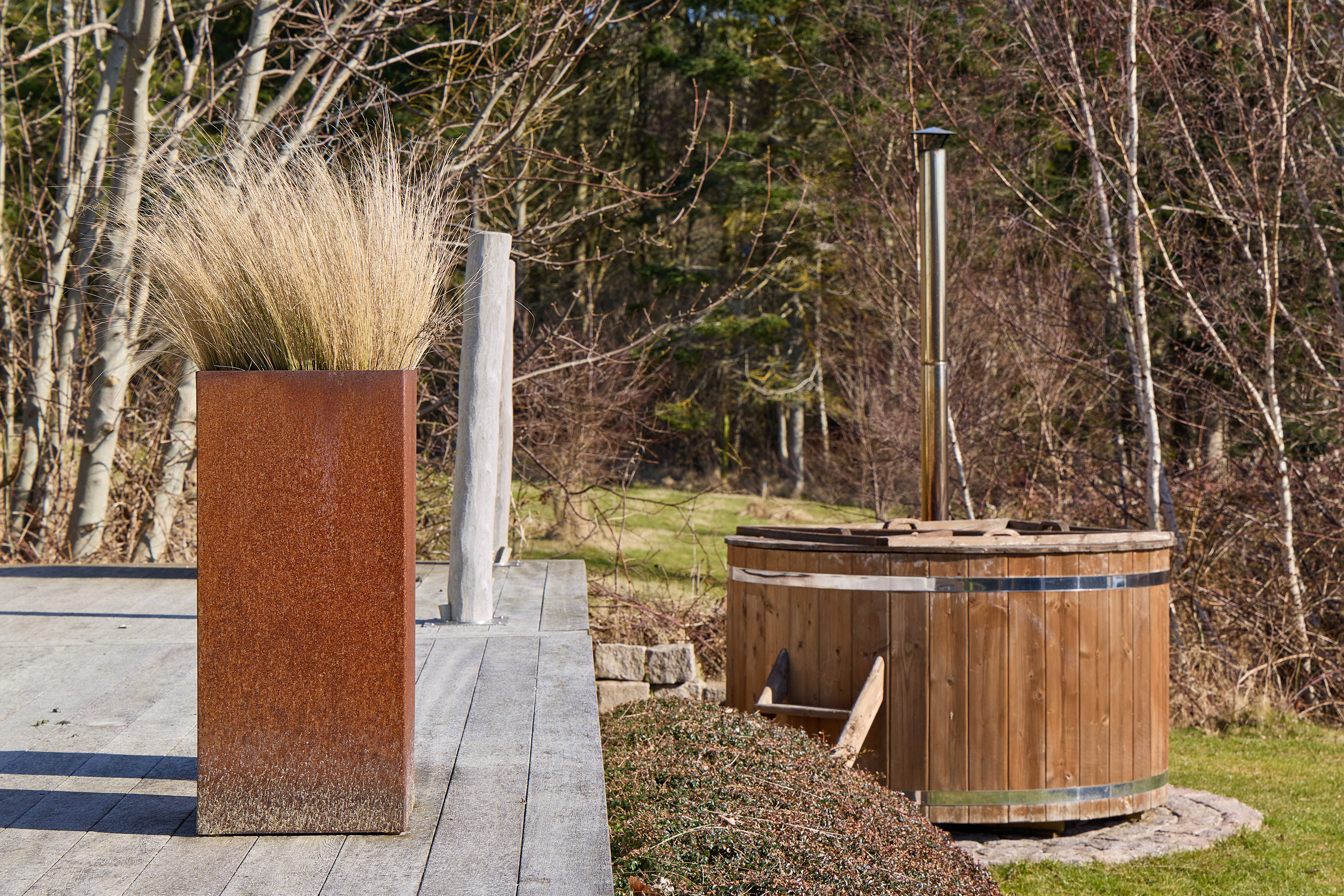 Fremhævet terrasse billede i fuldskærmstilstand. Billede af Meransletten 1, 3630 Jægerspris