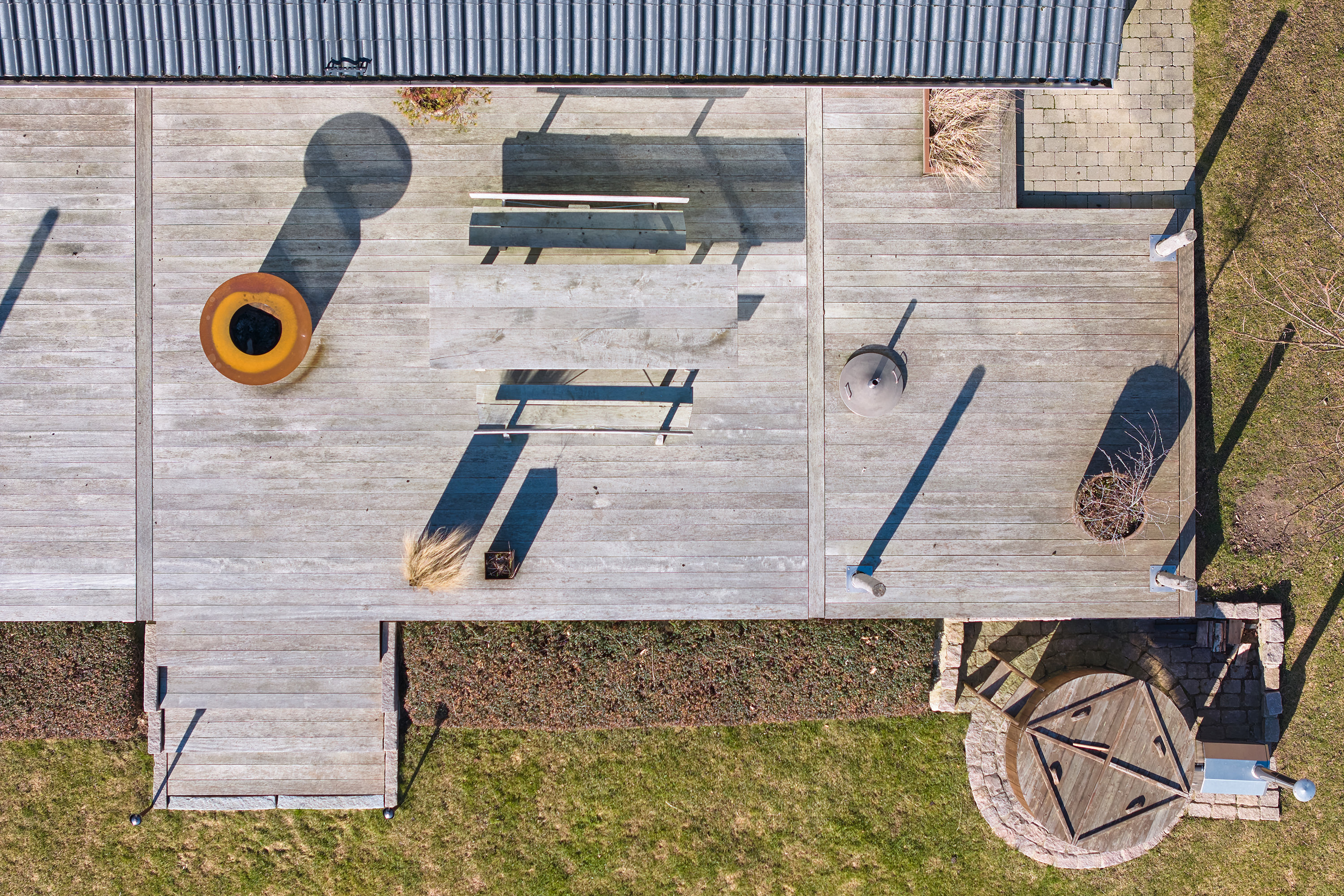 Fremhævet terrasse billede i fuldskærmstilstand. Billede af Meransletten 1, 3630 Jægerspris