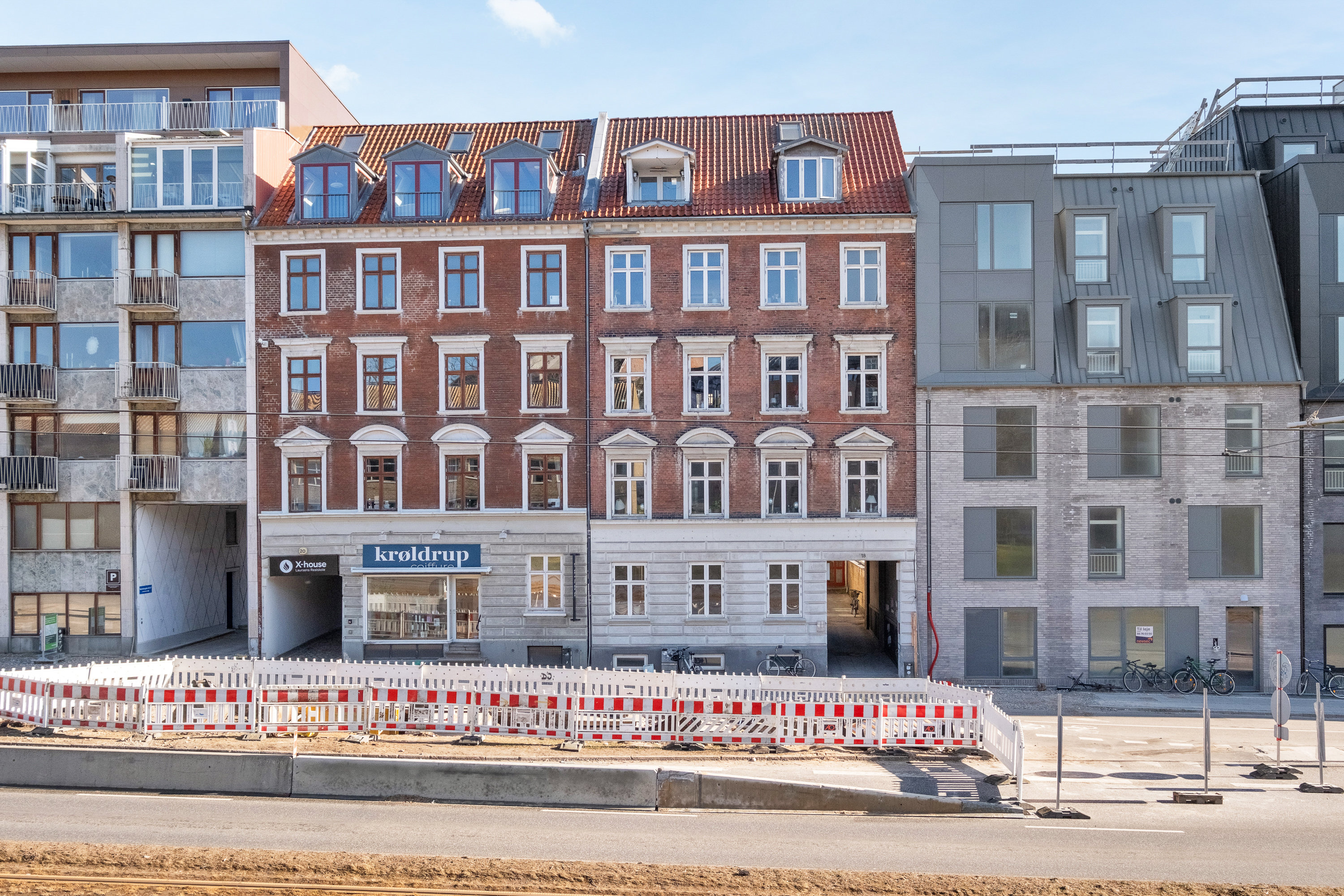 Fremhævet facade billede i fuldskærmstilstand. Billede af Nørrebrogade 18, 2., 8000 Aarhus C
