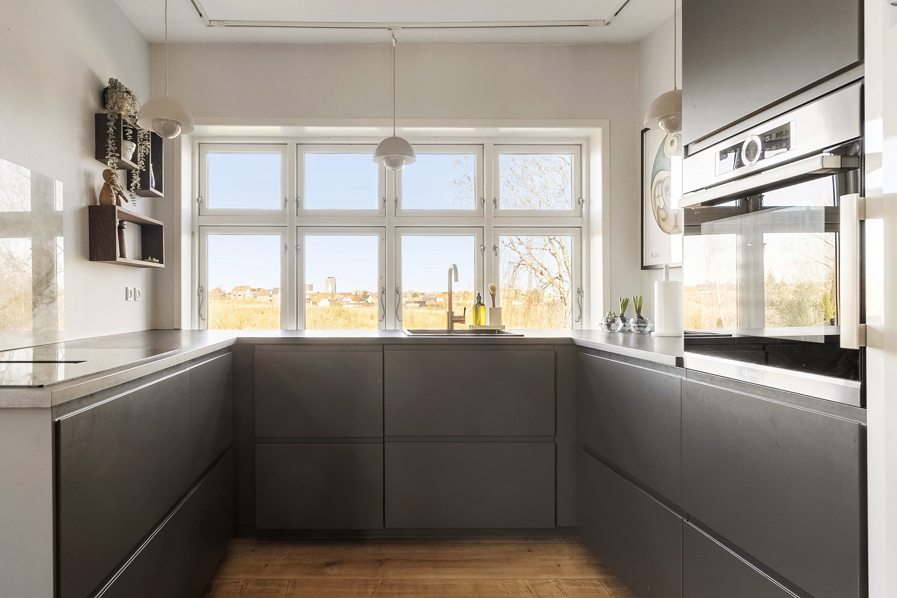 Fremhævet køkken billede i fuldskærmstilstand. Billede af Vibevej 12, Bækkelund, 8700 Horsens