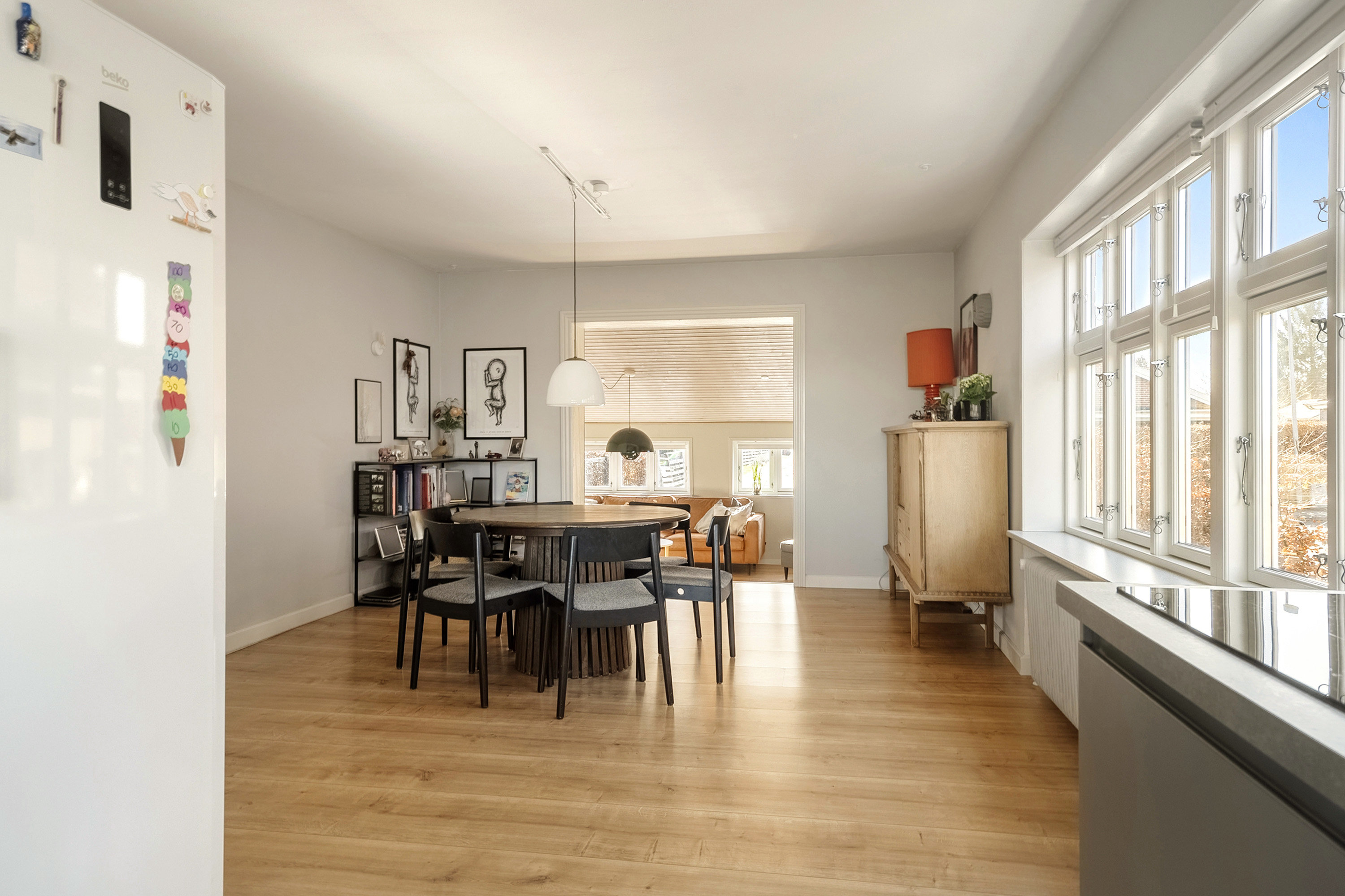 Fremhævet køkken billede i fuldskærmstilstand. Billede af Vibevej 12, Bækkelund, 8700 Horsens