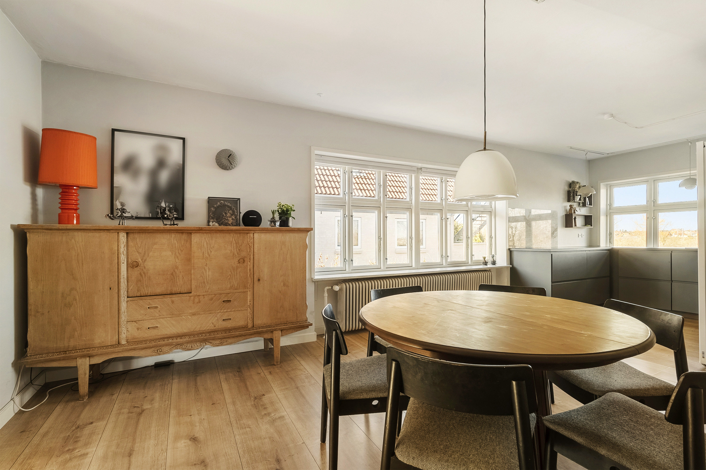 Fremhævet spisestue billede i fuldskærmstilstand. Billede af Vibevej 12, Bækkelund, 8700 Horsens