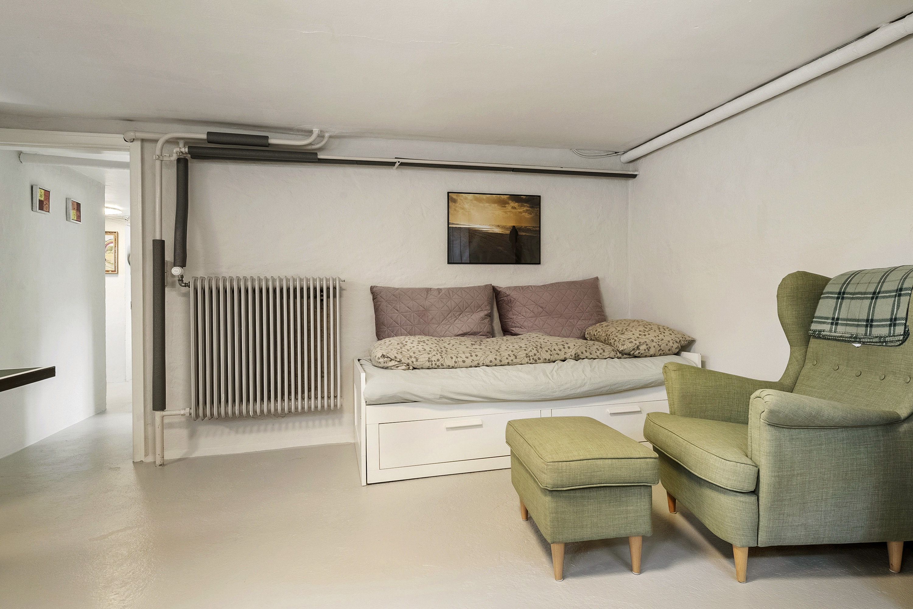 Fremhævet soveværelse billede i fuldskærmstilstand. Billede af Vibevej 12, Bækkelund, 8700 Horsens