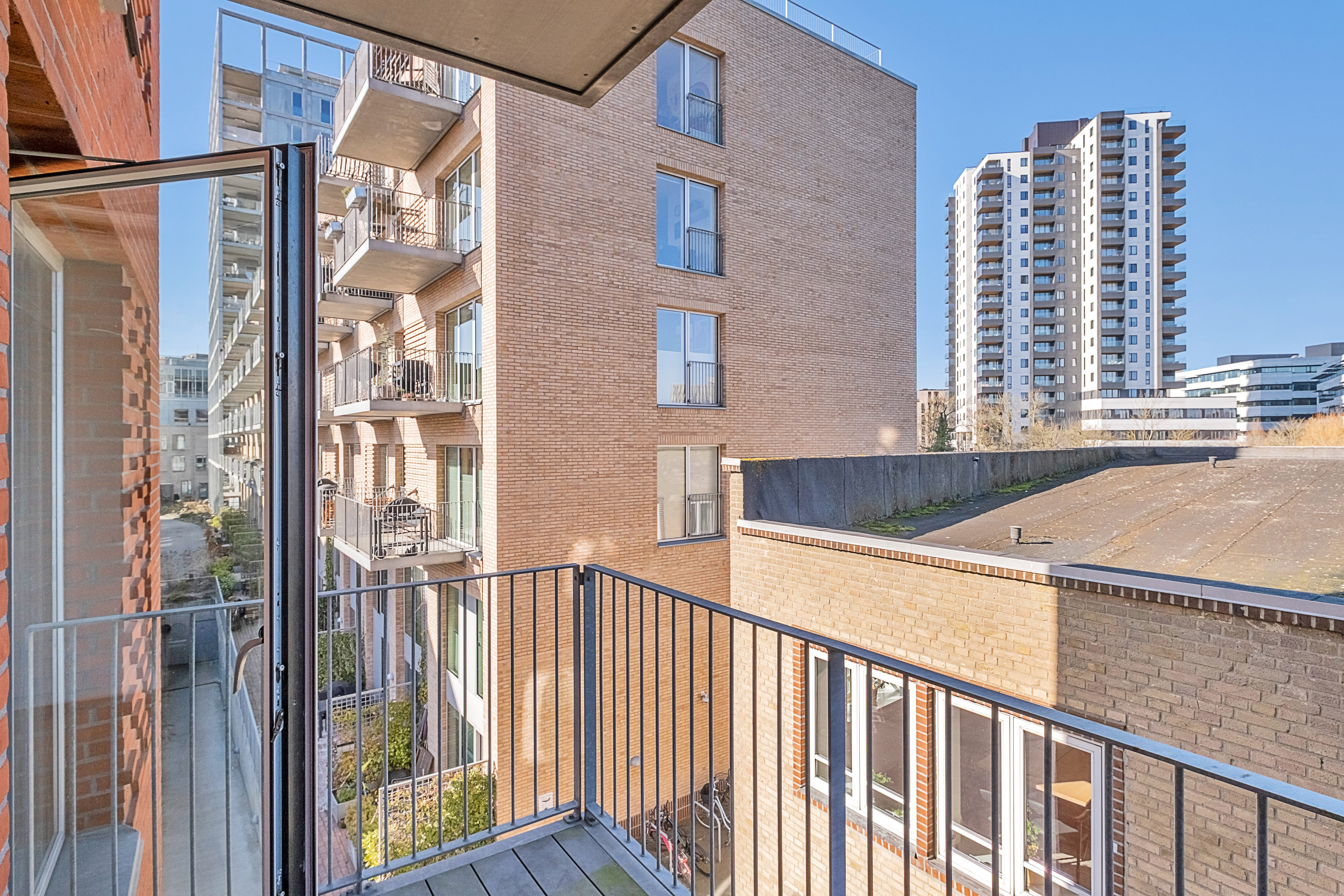 Fremhævet altan billede i fuldskærmstilstand. Billede af Kjeld Tolstrups Gade 16, 2. th., 8000 Aarhus C