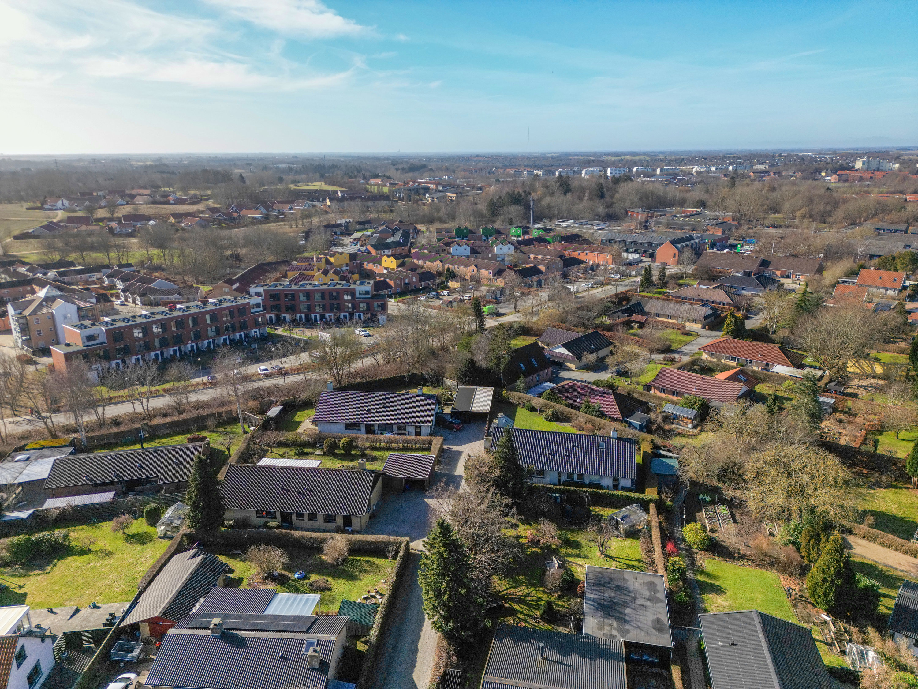 Fremhævet luftfoto billede i fuldskærmstilstand. Billede af Søndervej 15B, 2750 Ballerup