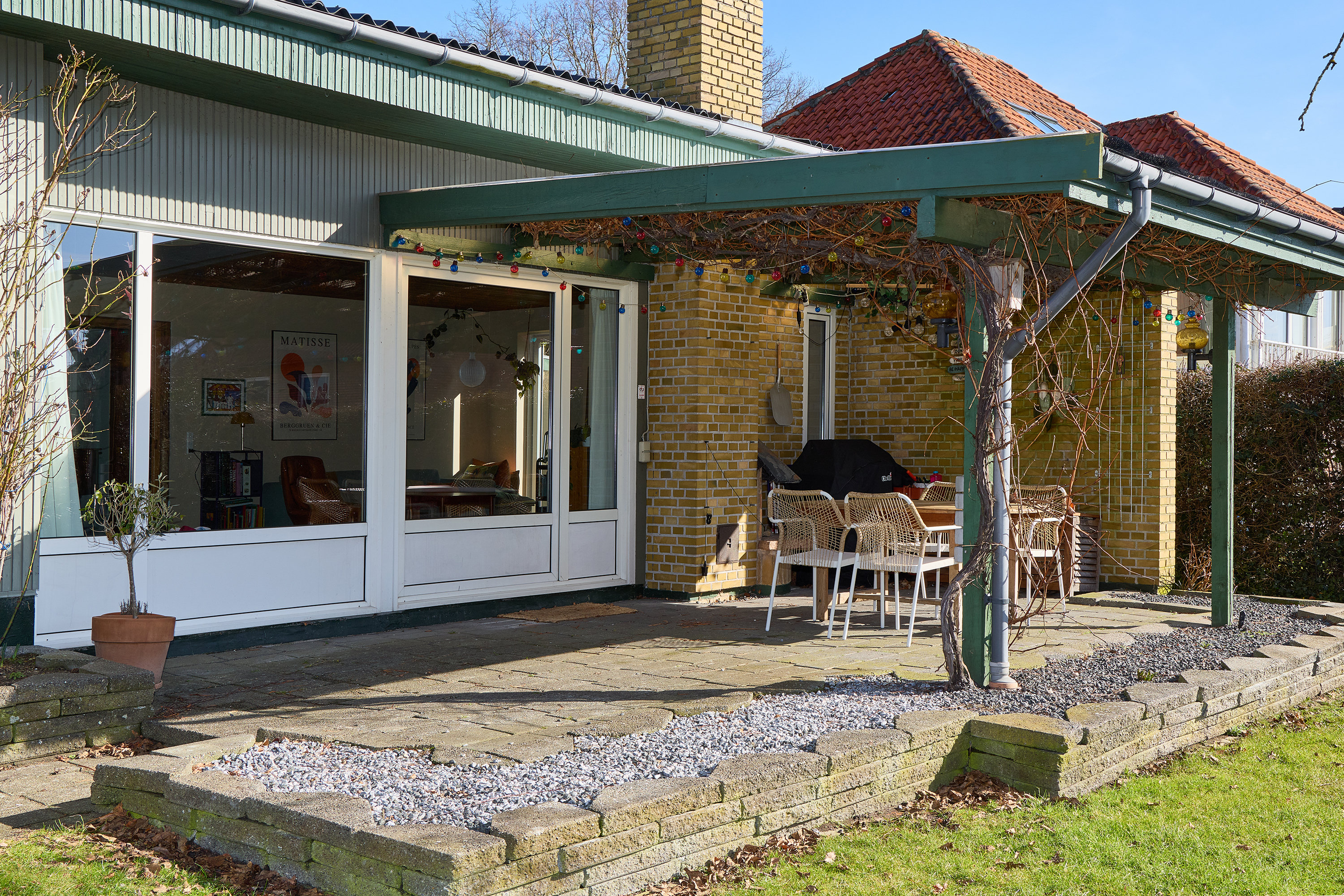 Fremhævet terrasse billede i fuldskærmstilstand. Billede af Færgevej 77, 3600 Frederikssund