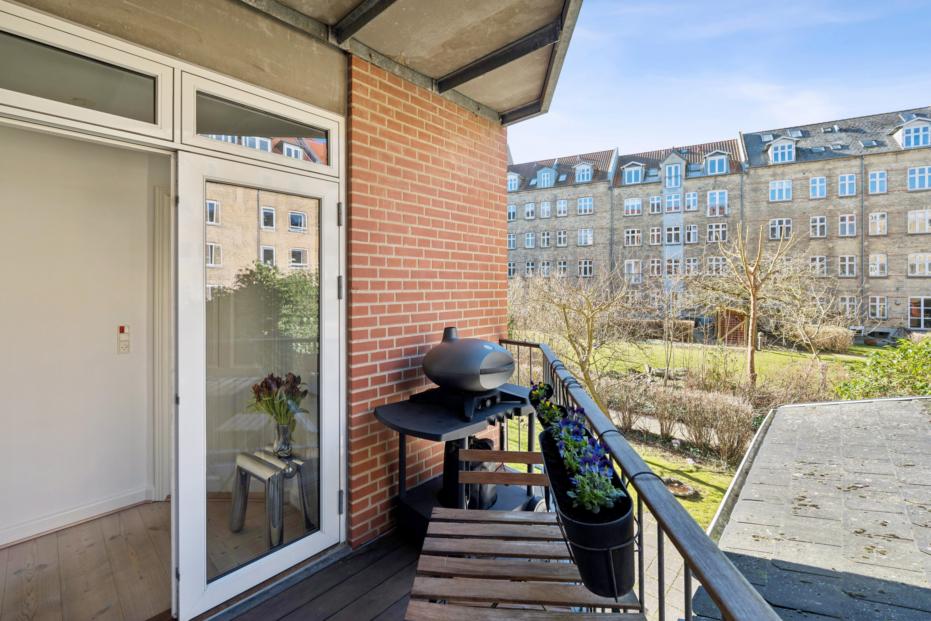 Fremhævet altan billede i fuldskærmstilstand. Billede af Montanagade 58, st.. th., 8000 Aarhus C