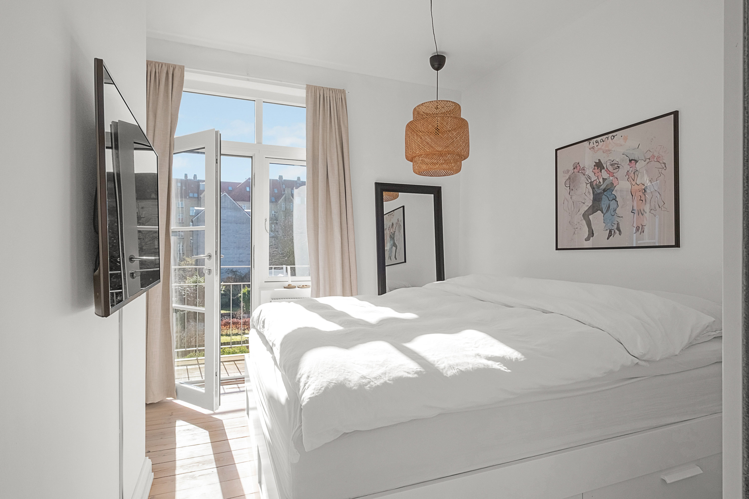 Fremhævet soveværelse billede i fuldskærmstilstand. Billede af Heibergsgade 10, 2. th., 8000 Aarhus C