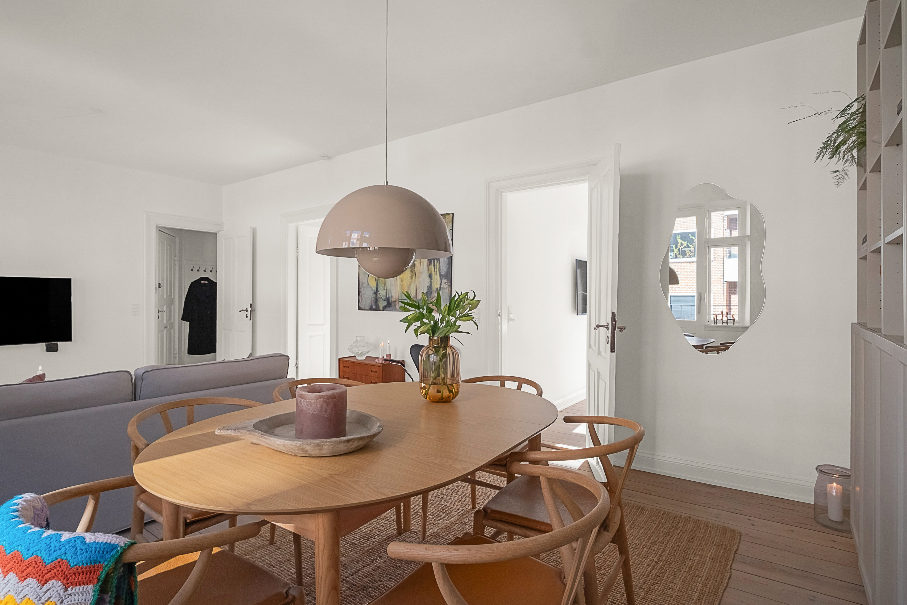 Fremhævet stue billede i fuldskærmstilstand. Billede af Heibergsgade 10, 2. th., 8000 Aarhus C