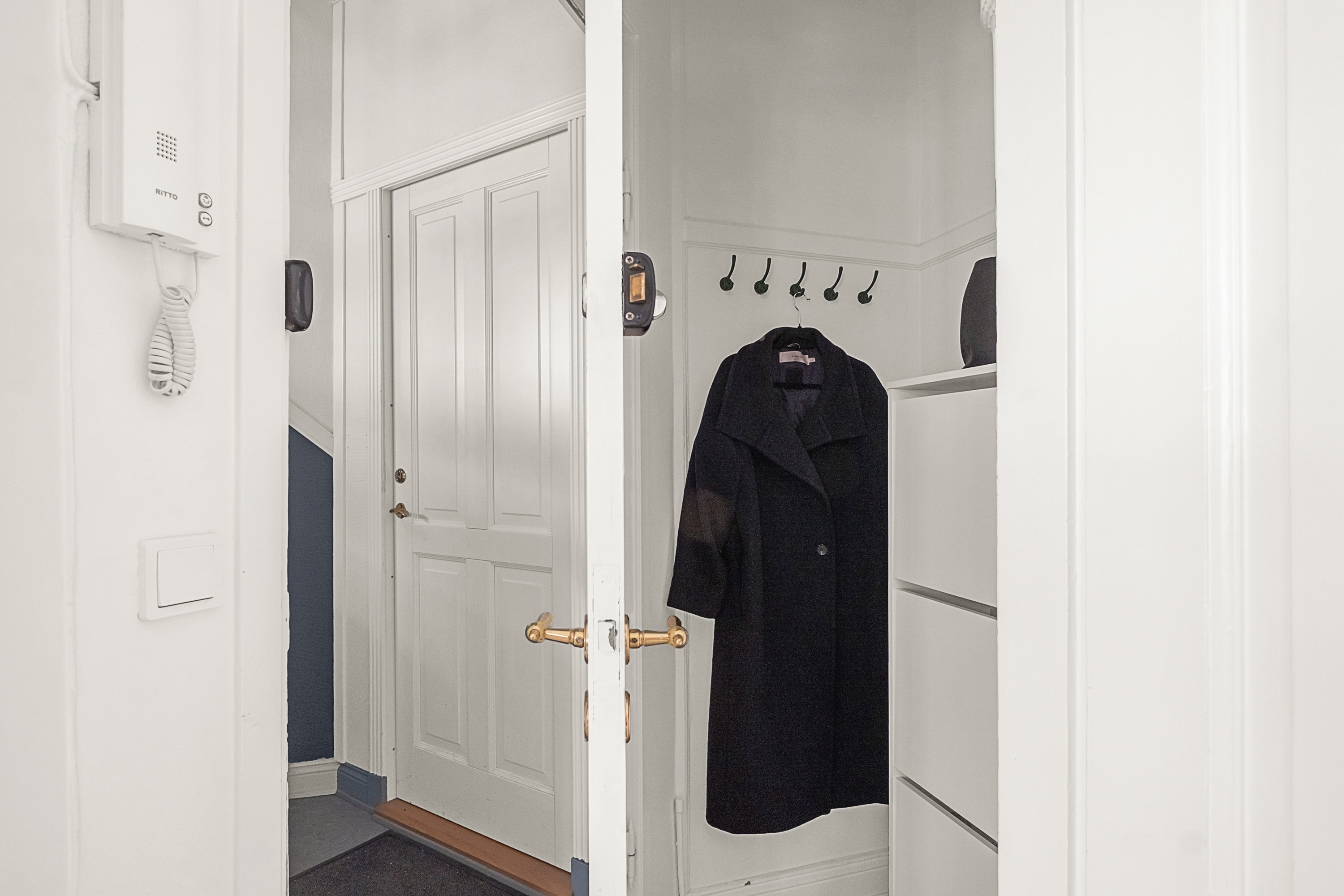 Fremhævet entré billede i fuldskærmstilstand. Billede af Heibergsgade 10, 2. th., 8000 Aarhus C