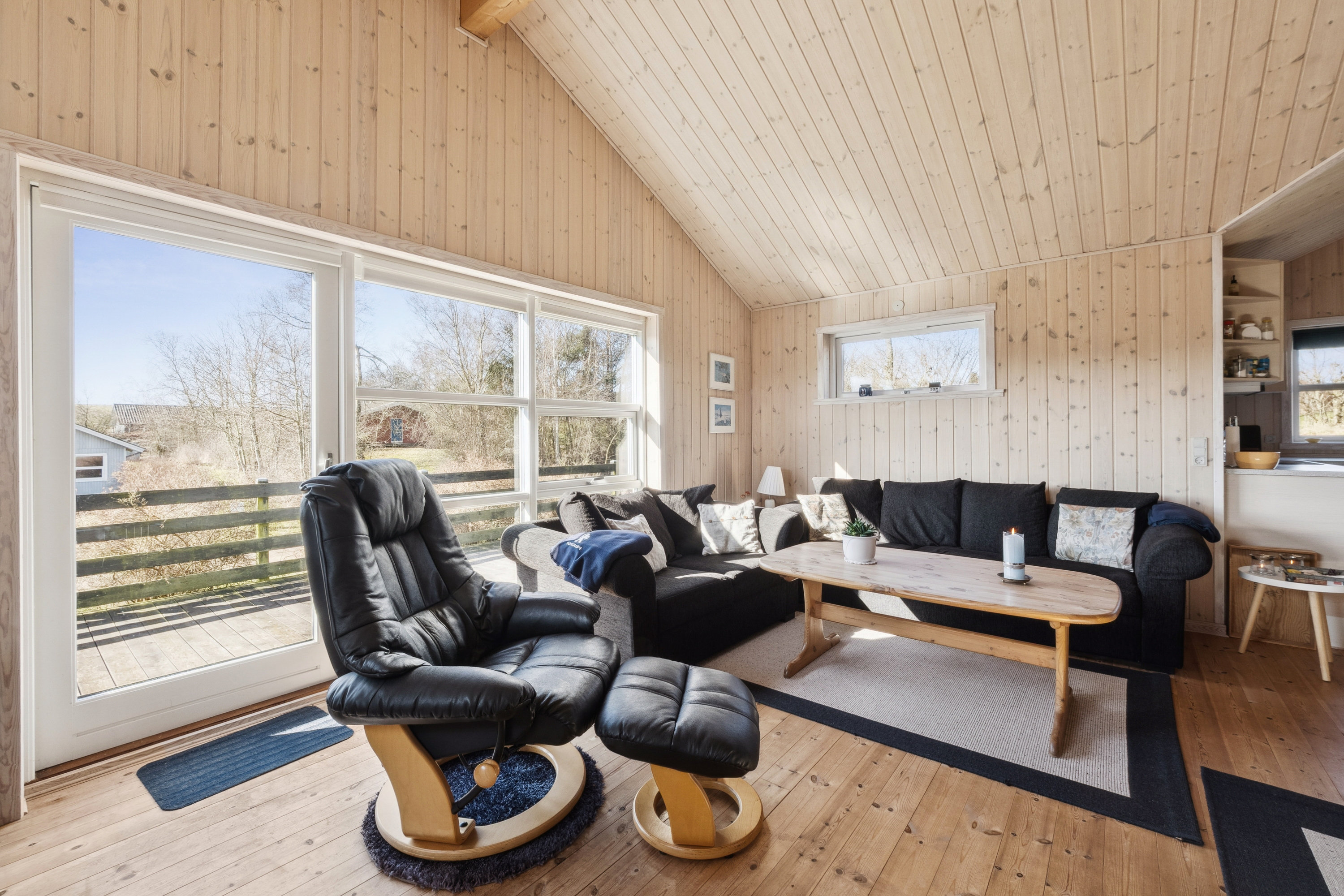 Fremhævet stue billede i fuldskærmstilstand. Billede af Eskovvej 69, Eskov, 7870 Roslev