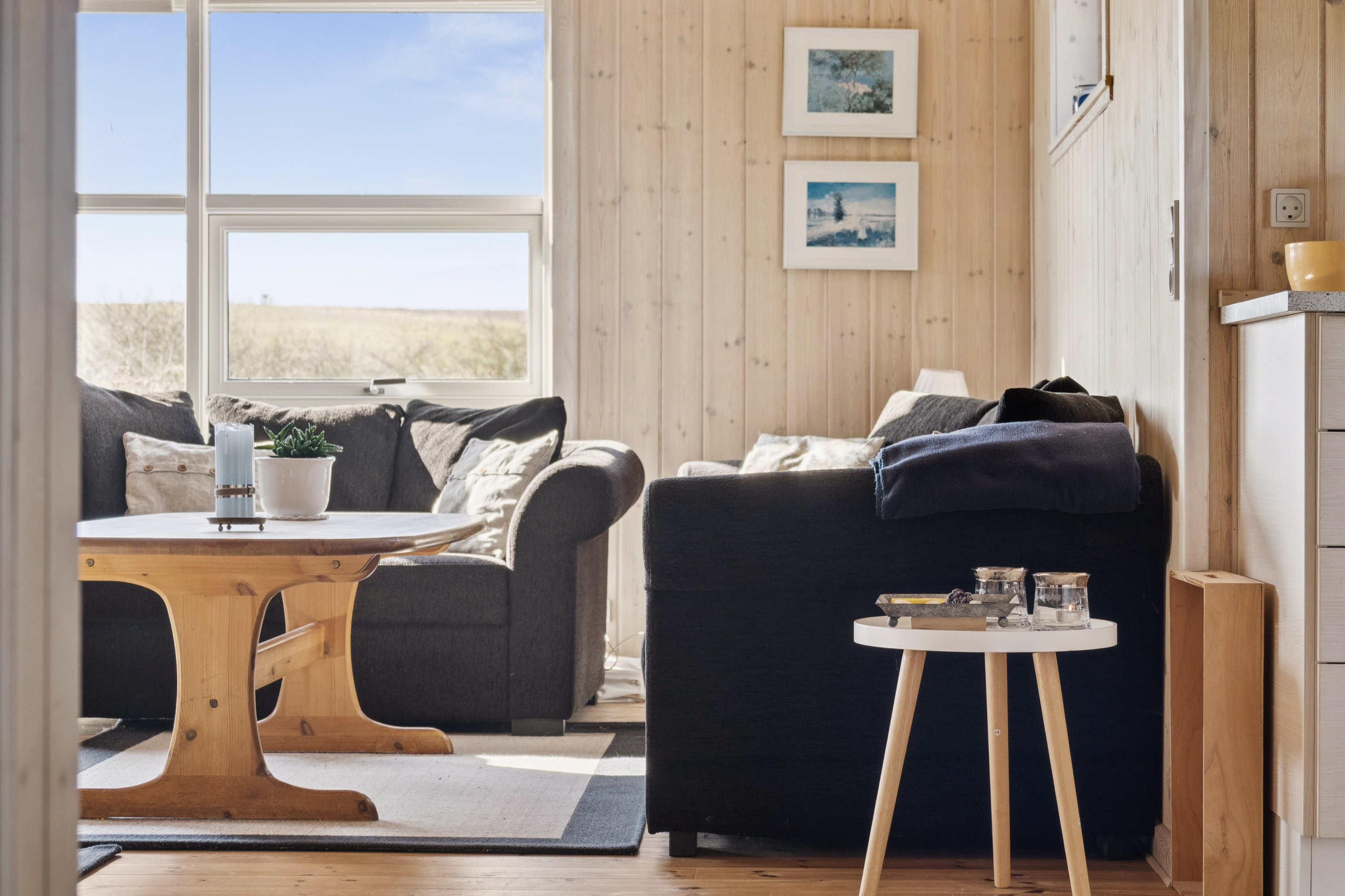 Fremhævet stue billede i fuldskærmstilstand. Billede af Eskovvej 69, Eskov, 7870 Roslev