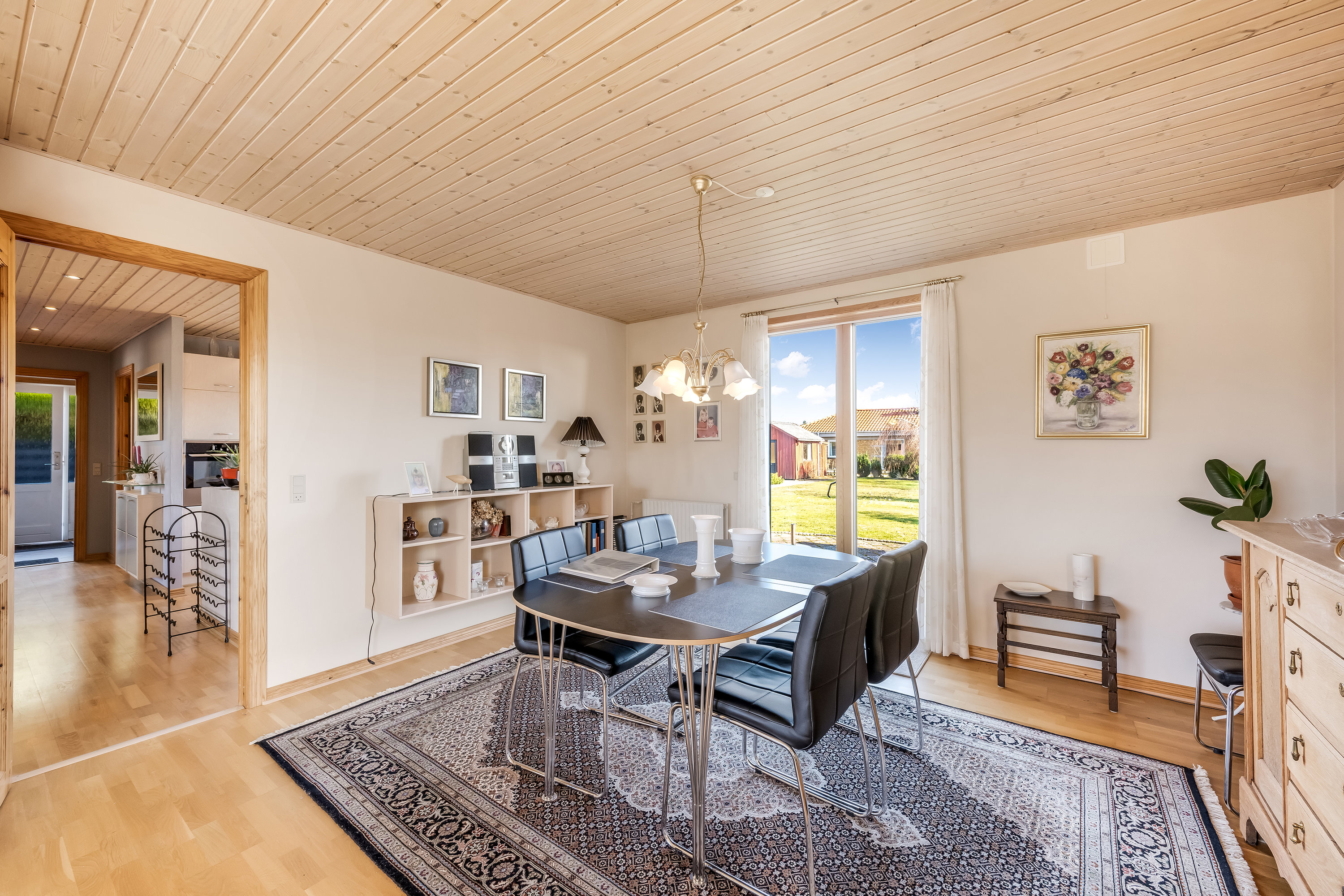 Fremhævet stue billede i fuldskærmstilstand. Billede af Kappelhøj 7, 6950 Ringkøbing