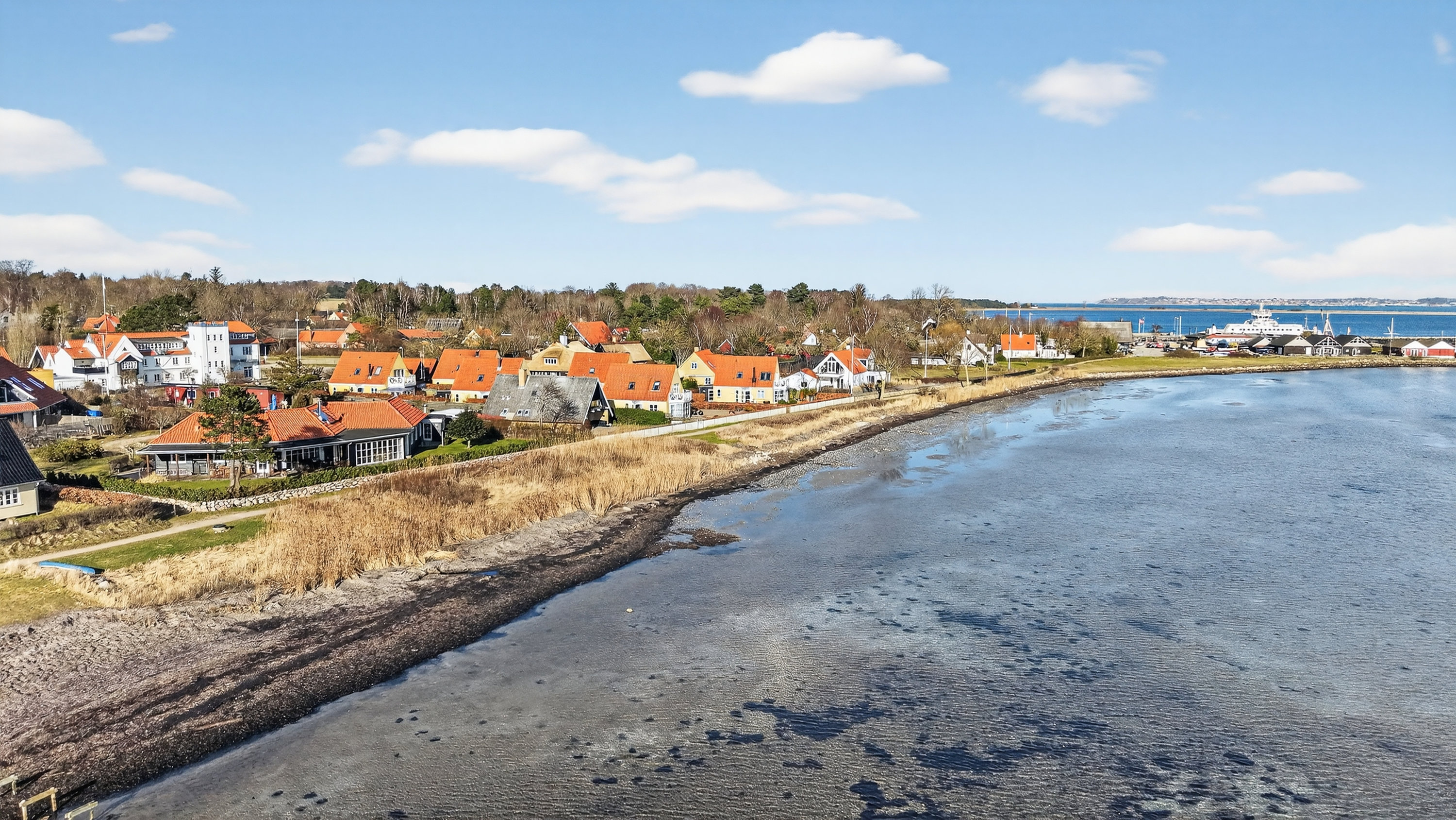 Fremhævet luftfoto billede i fuldskærmstilstand. Billede af Toldbodvej 50, 4581 Rørvig