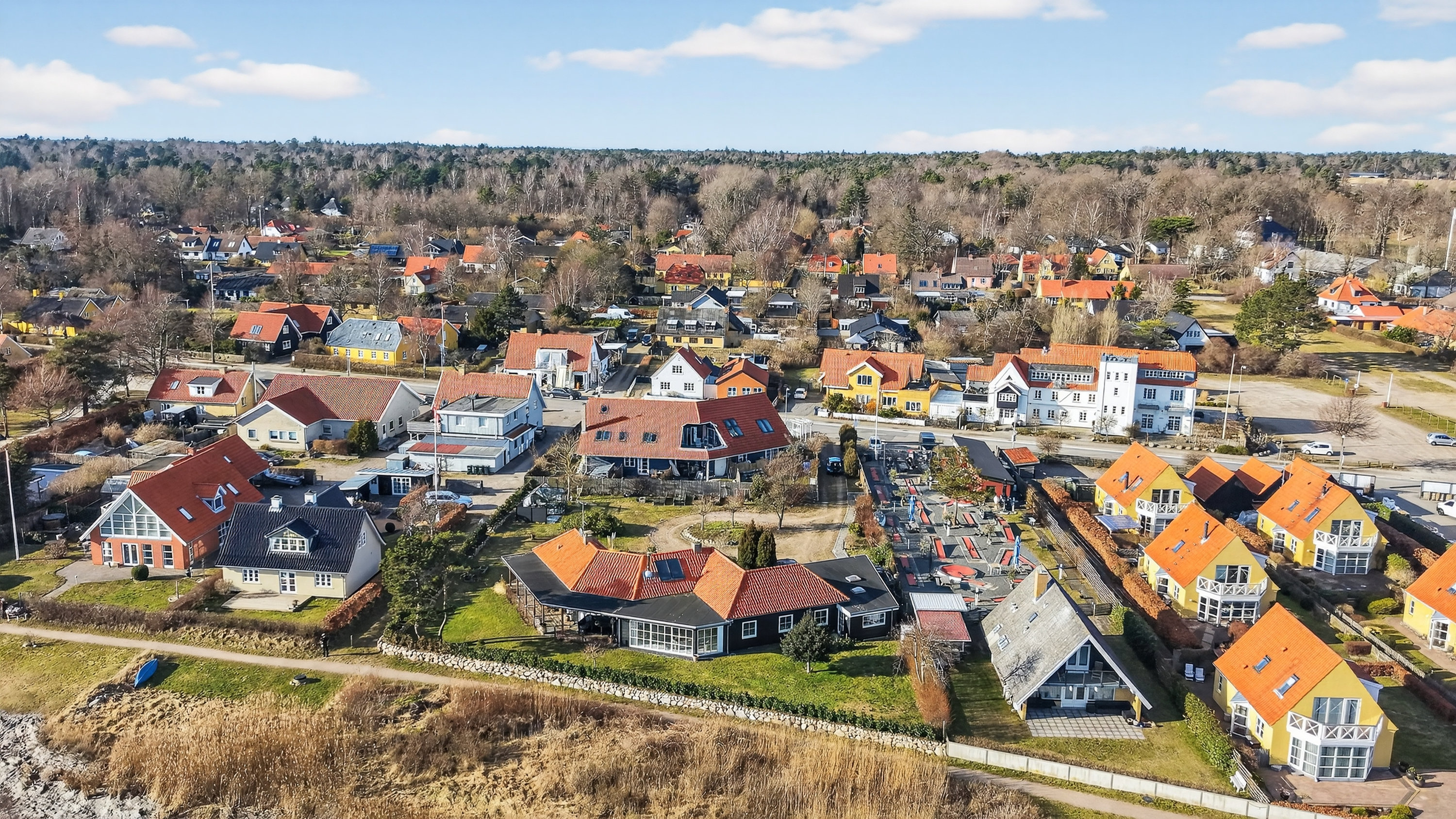 Fremhævet luftfoto billede i fuldskærmstilstand. Billede af Toldbodvej 50, 4581 Rørvig