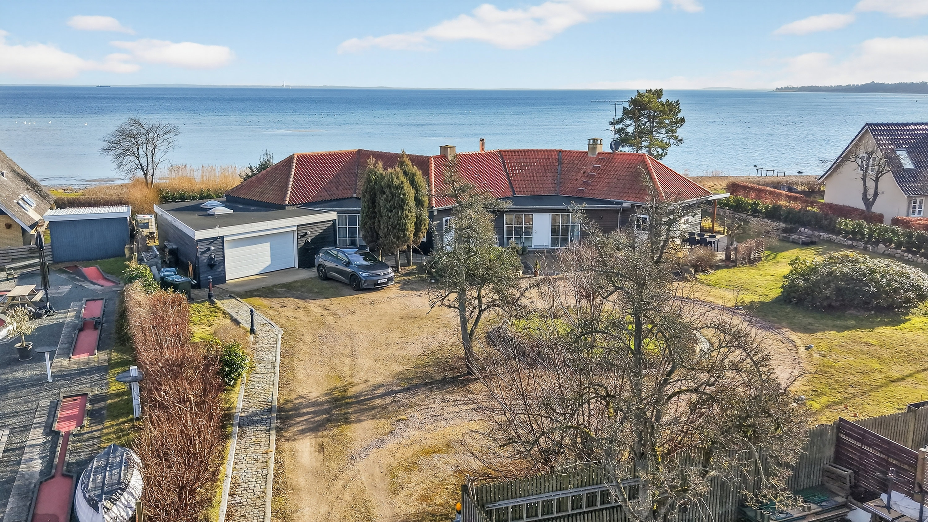 Fremhævet luftfoto billede i fuldskærmstilstand. Billede af Toldbodvej 50, 4581 Rørvig