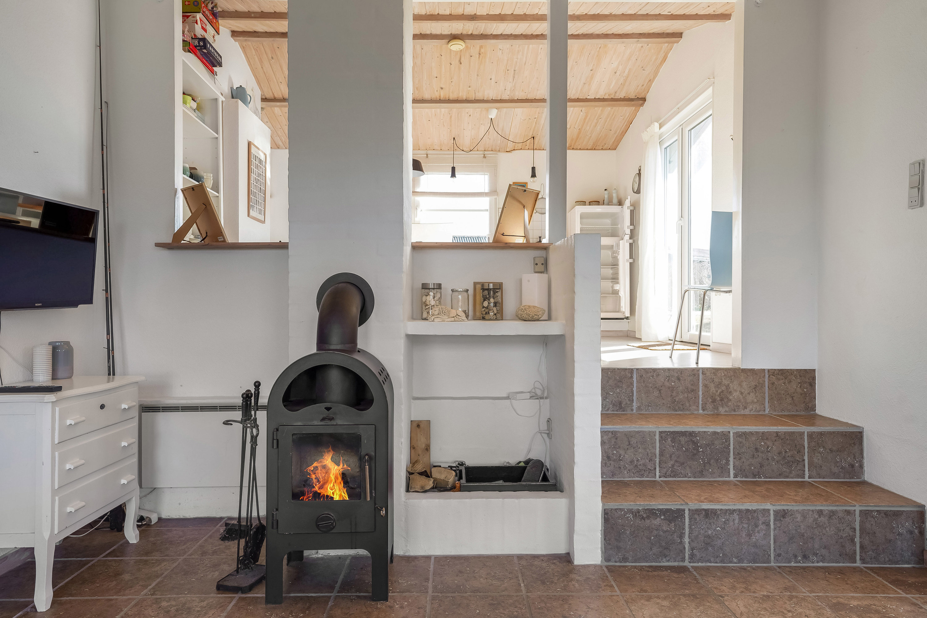 Fremhævet stue billede i fuldskærmstilstand. Billede af Kløvervej 50, 5300 Kerteminde