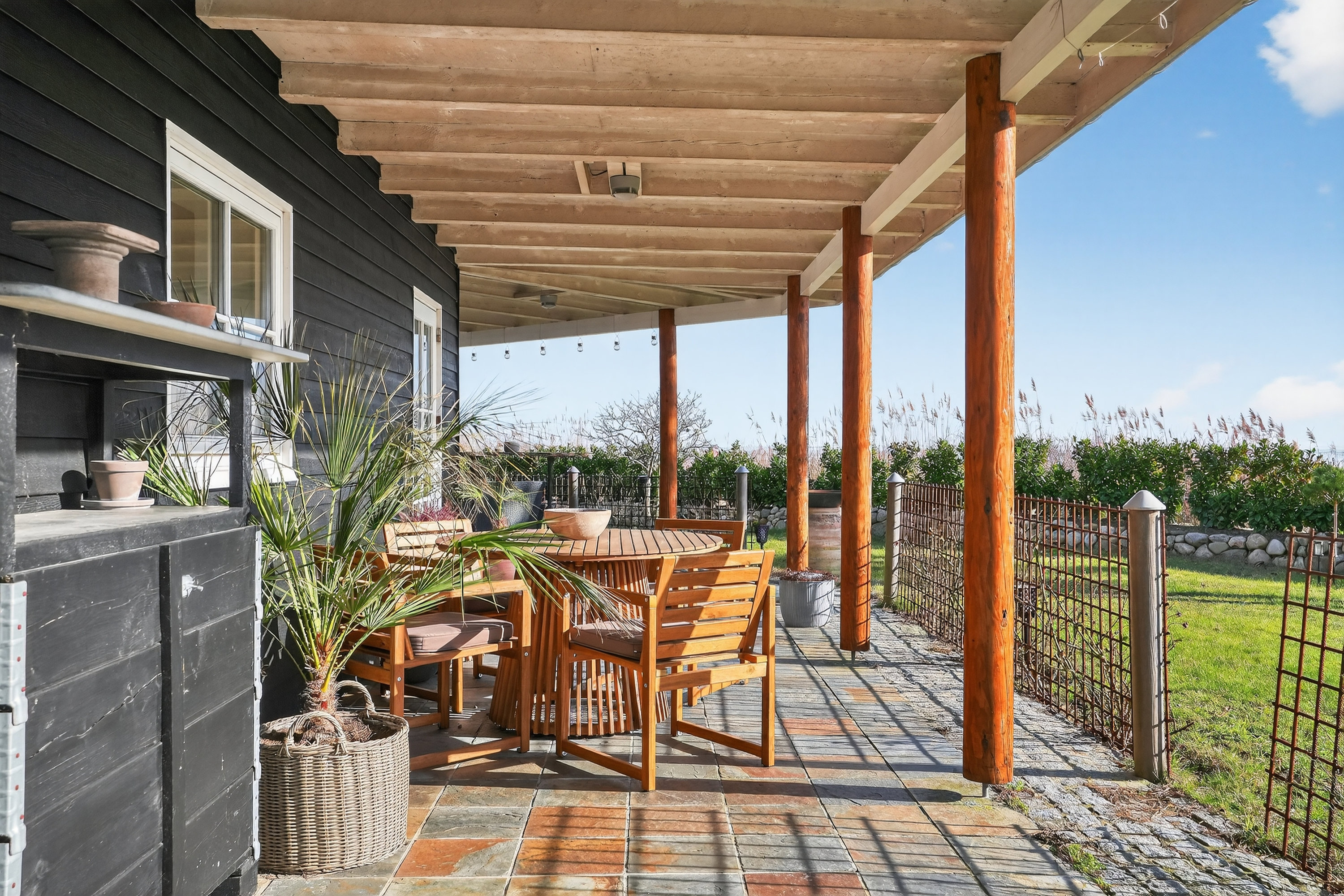 Fremhævet terrasse billede i fuldskærmstilstand. Billede af Toldbodvej 50, 4581 Rørvig