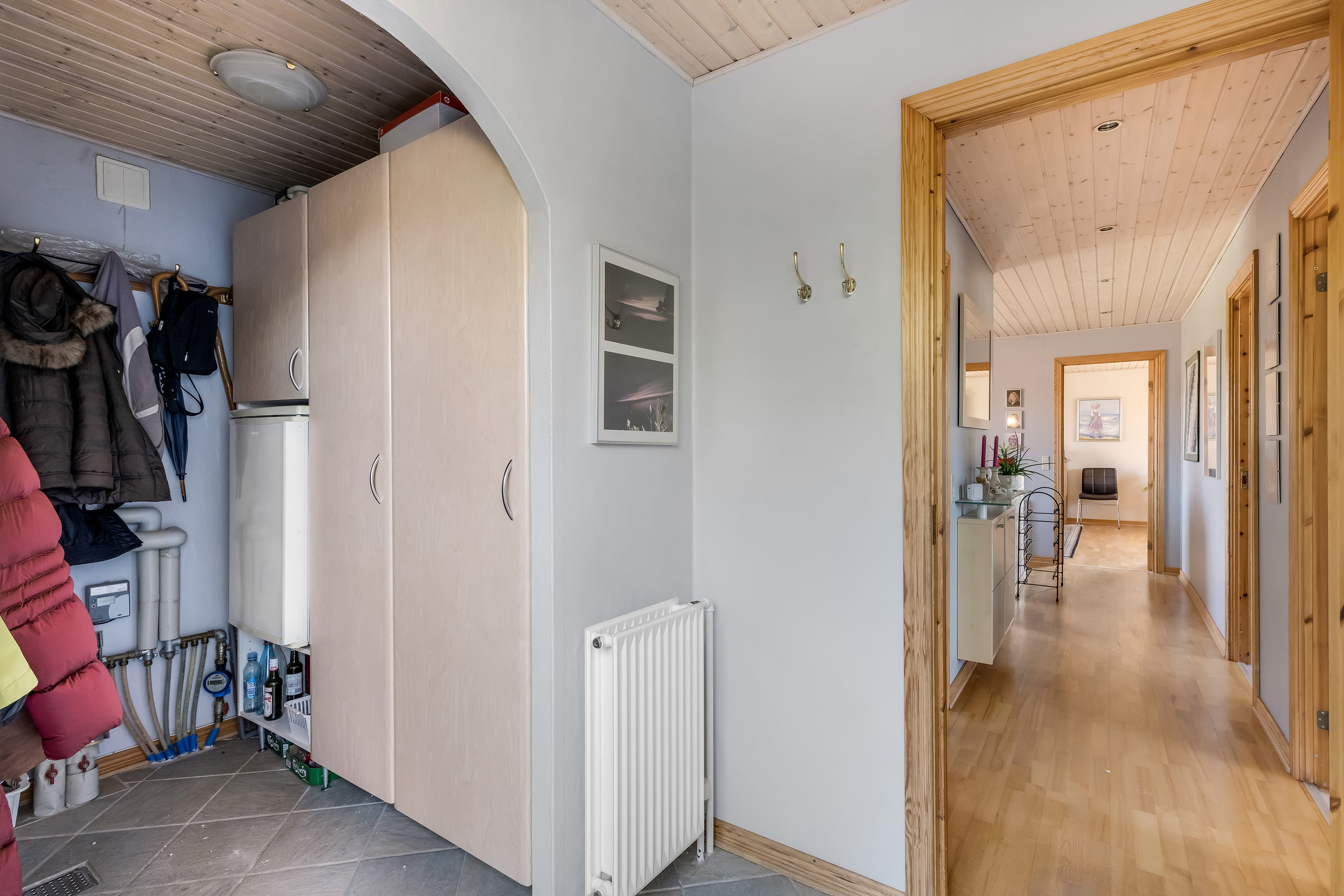 Fremhævet gang billede i fuldskærmstilstand. Billede af Kappelhøj 7, 6950 Ringkøbing