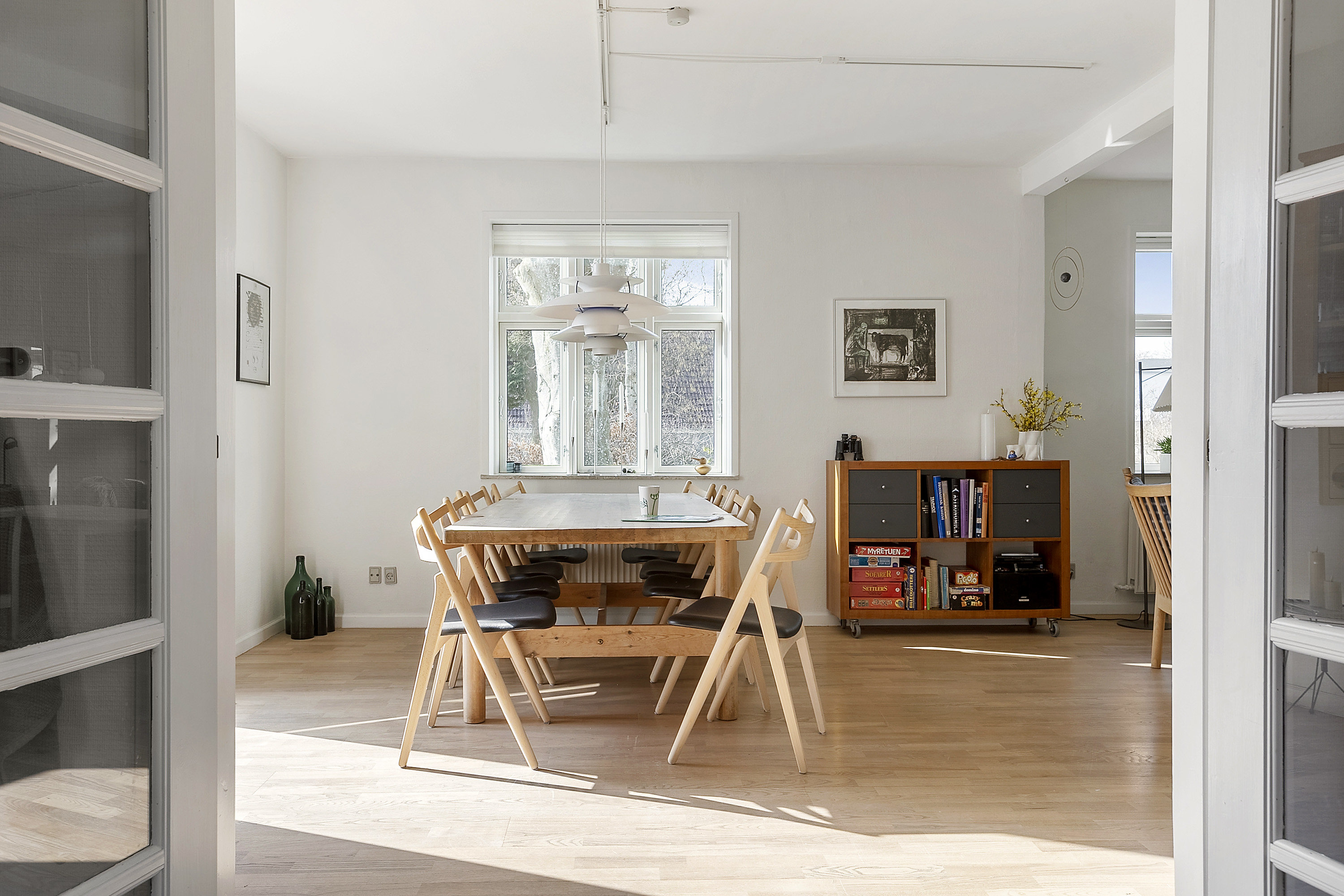 Fremhævet spisestue billede i fuldskærmstilstand. Billede af Genner Bygade 7B, Genner, 6230 Rødekro