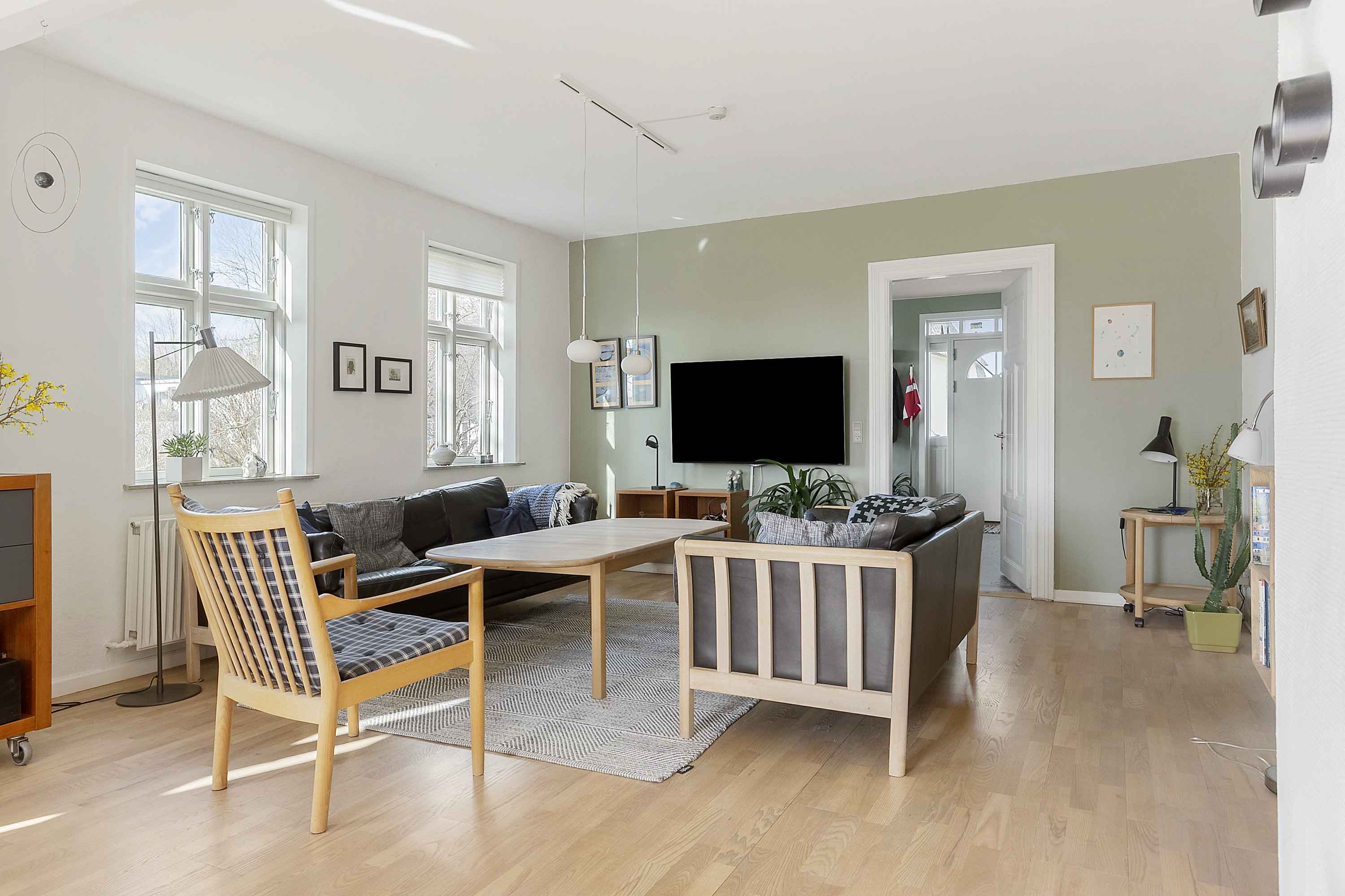 Fremhævet stue billede i fuldskærmstilstand. Billede af Genner Bygade 7B, Genner, 6230 Rødekro