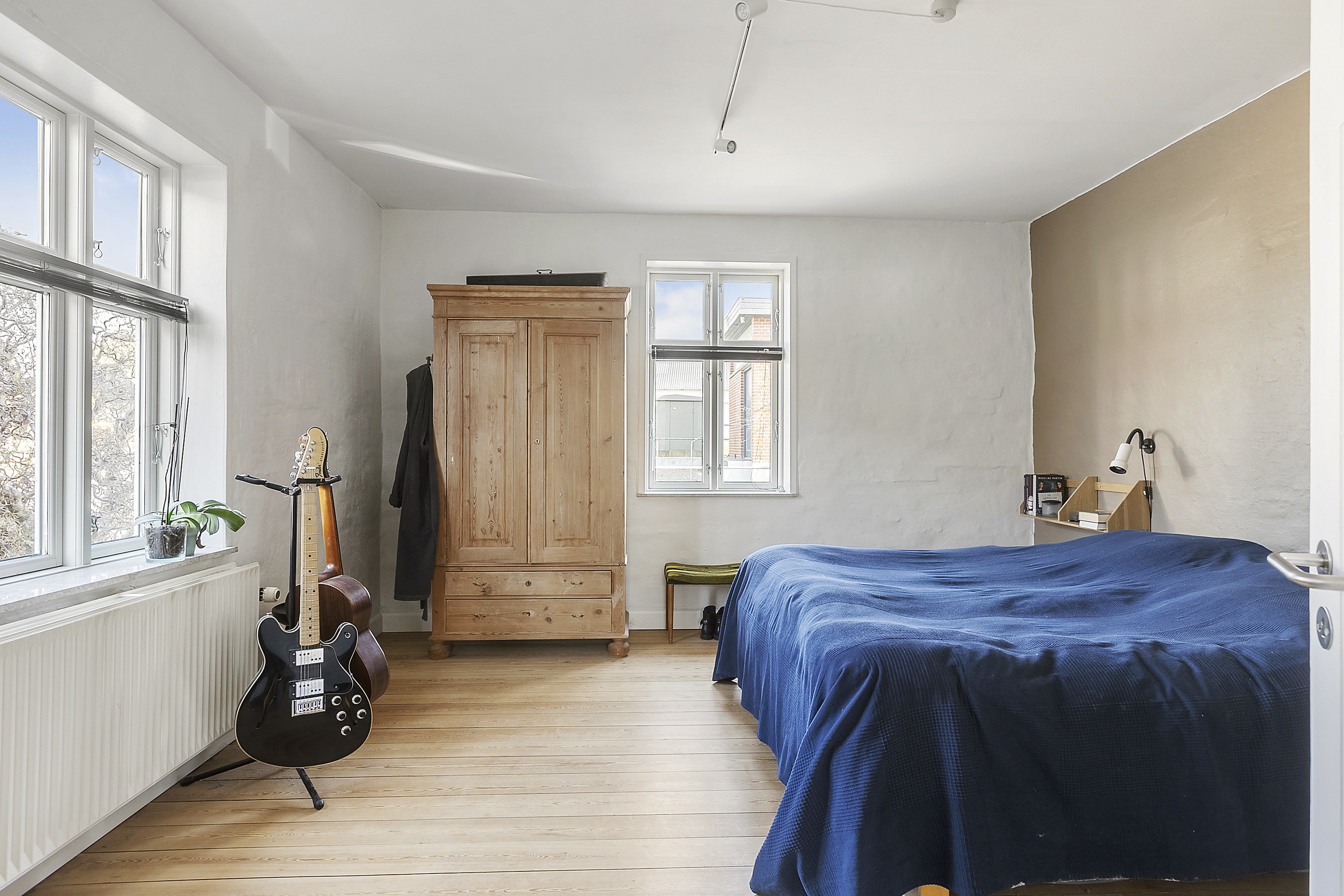 Fremhævet soveværelse billede i fuldskærmstilstand. Billede af Genner Bygade 7B, Genner, 6230 Rødekro