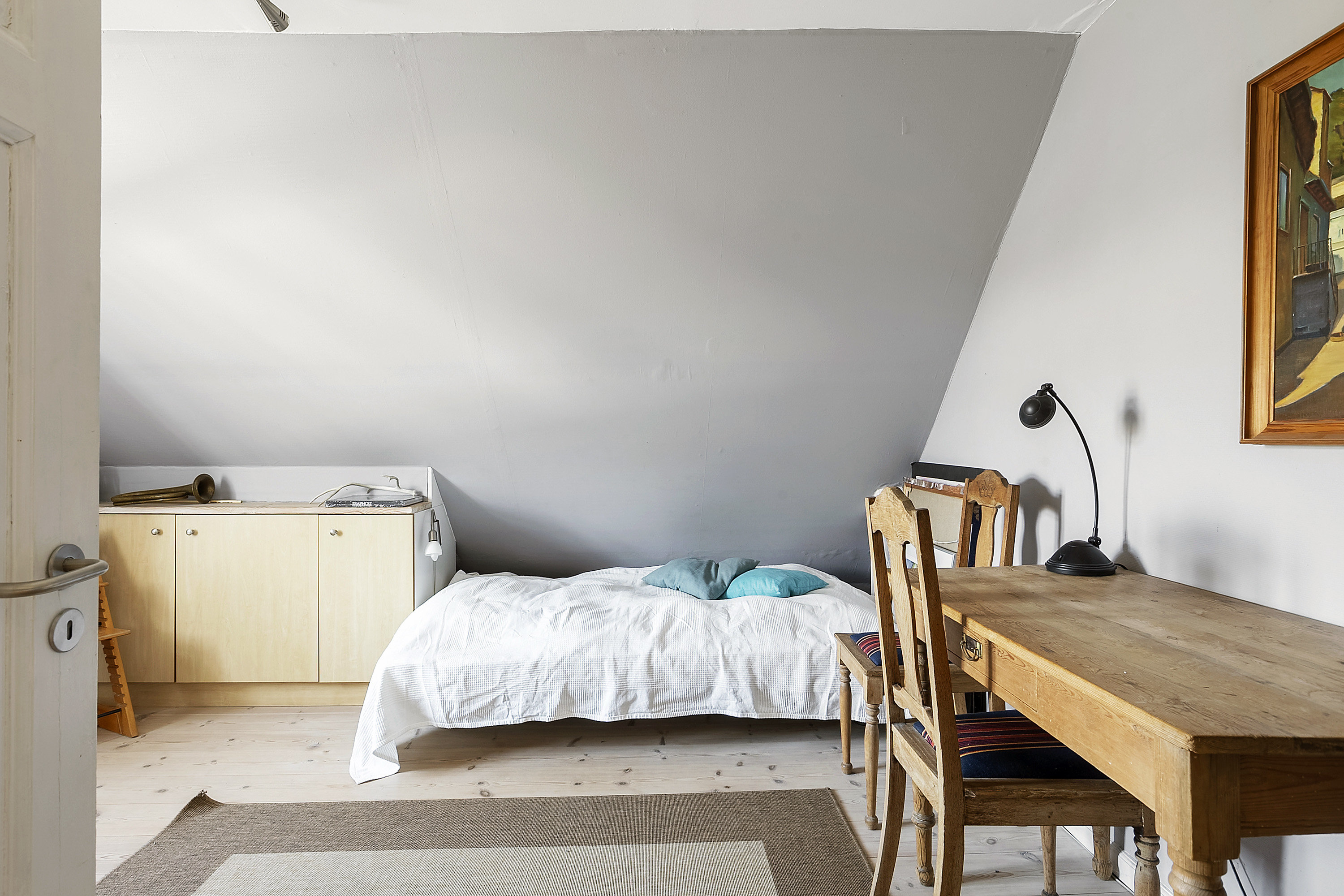 Fremhævet soveværelse billede i fuldskærmstilstand. Billede af Genner Bygade 7B, Genner, 6230 Rødekro