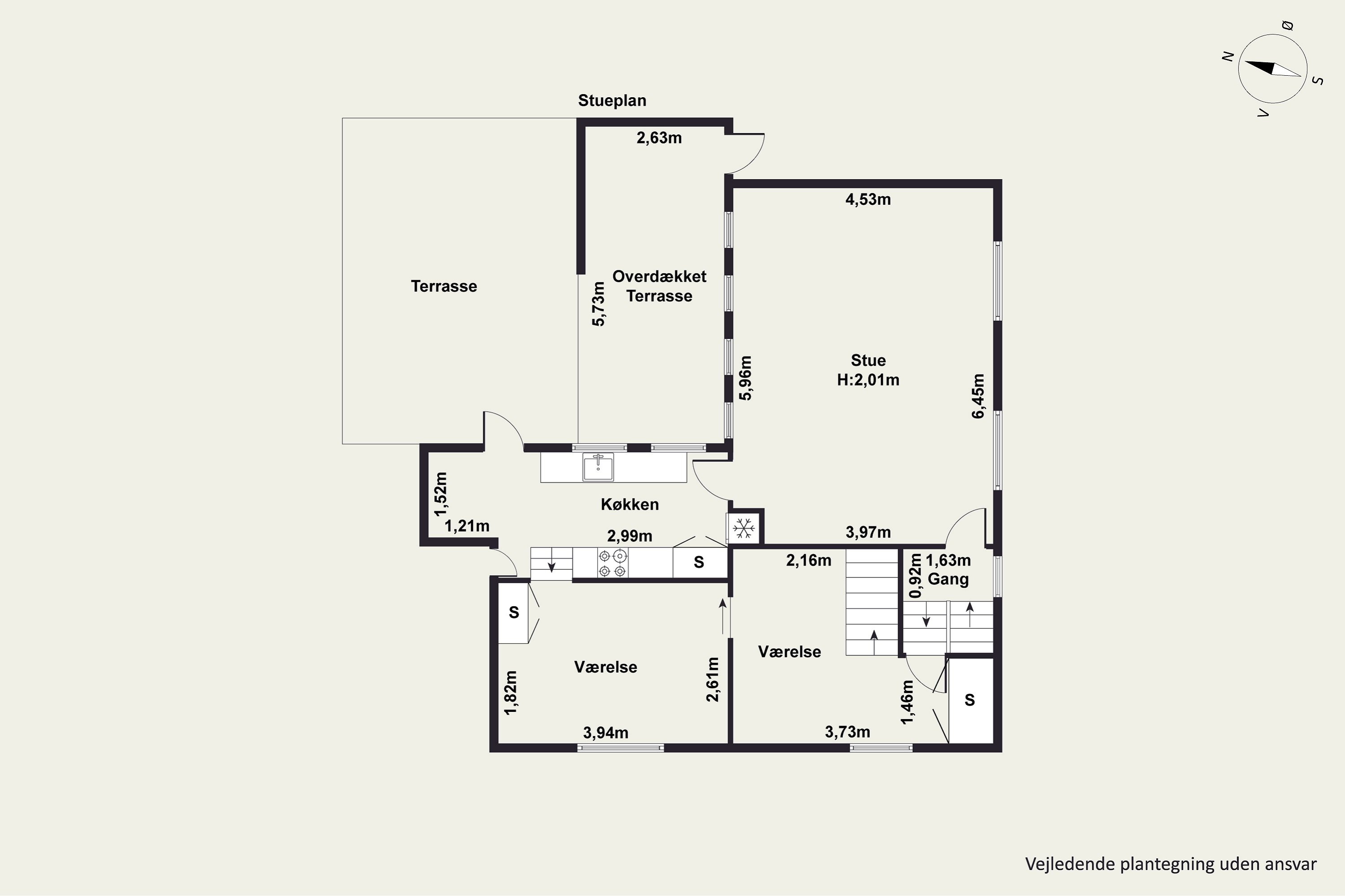 Plantegninger billede af Klaregade 27, Gummerup, 5620 Glamsbjerg