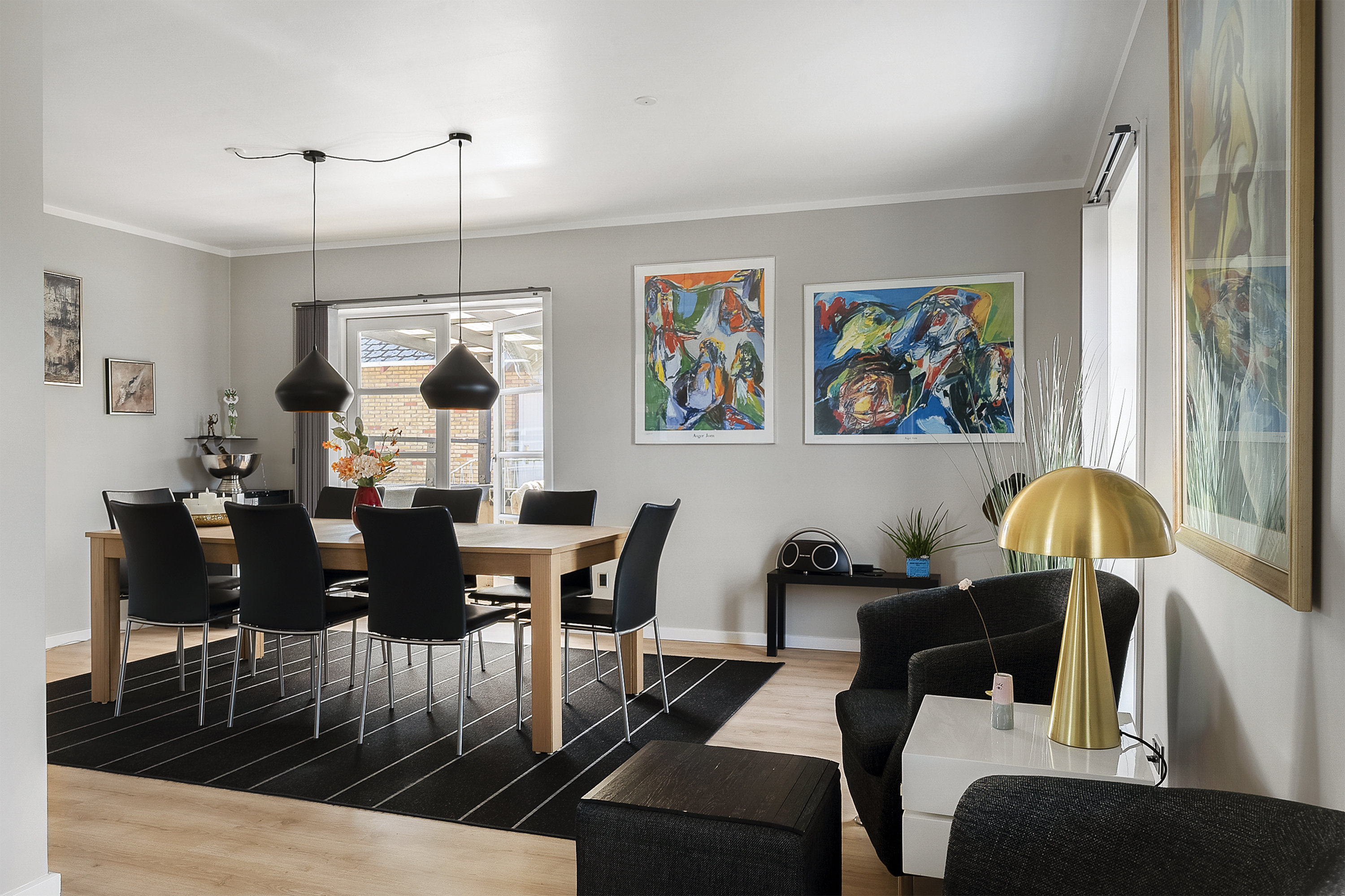 Fremhævet spisestue billede i fuldskærmstilstand. Billede af Stubhøjvej 10, Hjallese, 5260 Odense S