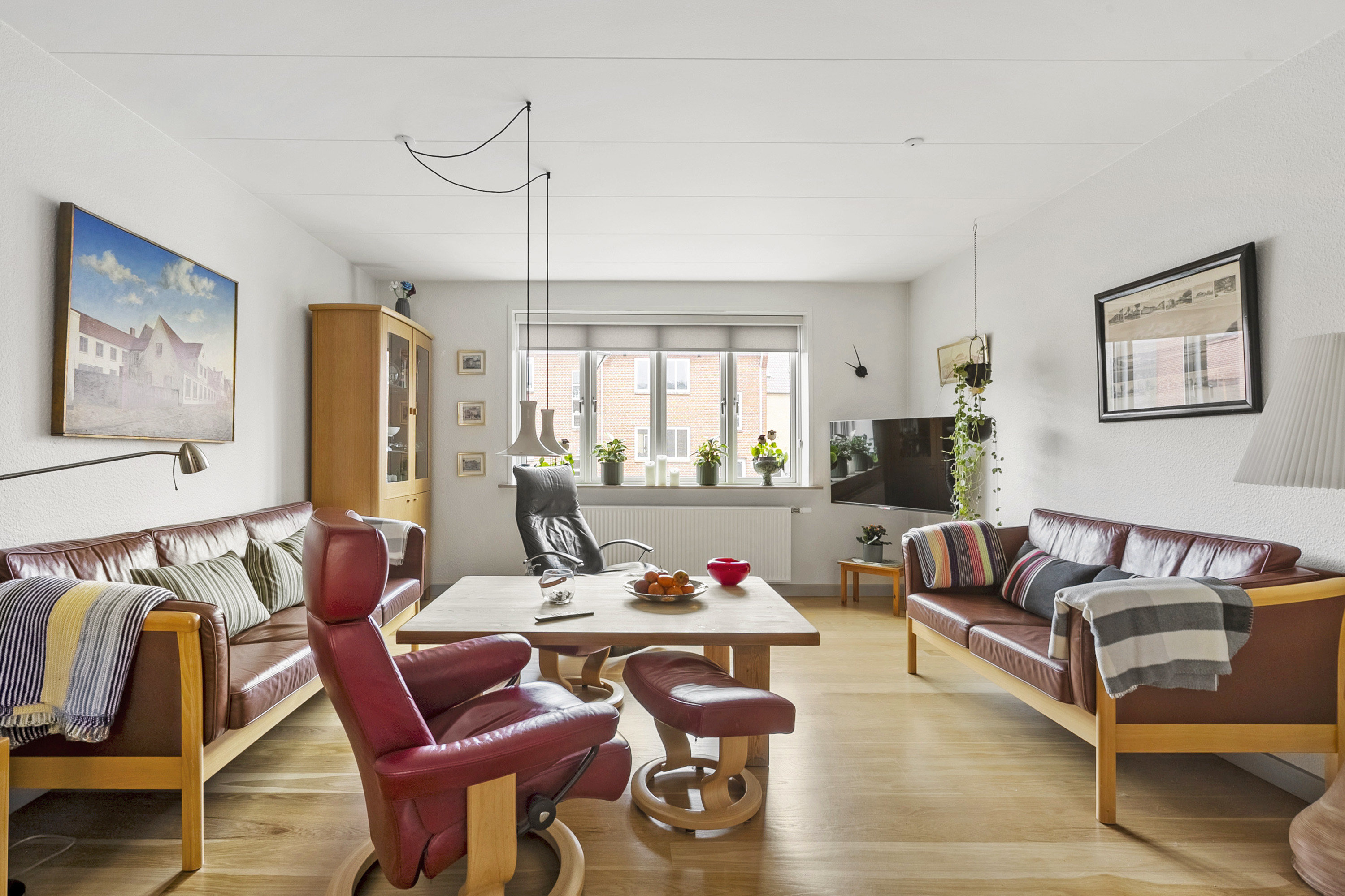 Fremhævet stue billede i fuldskærmstilstand. Billede af Lavgade 44B, 6200 Aabenraa