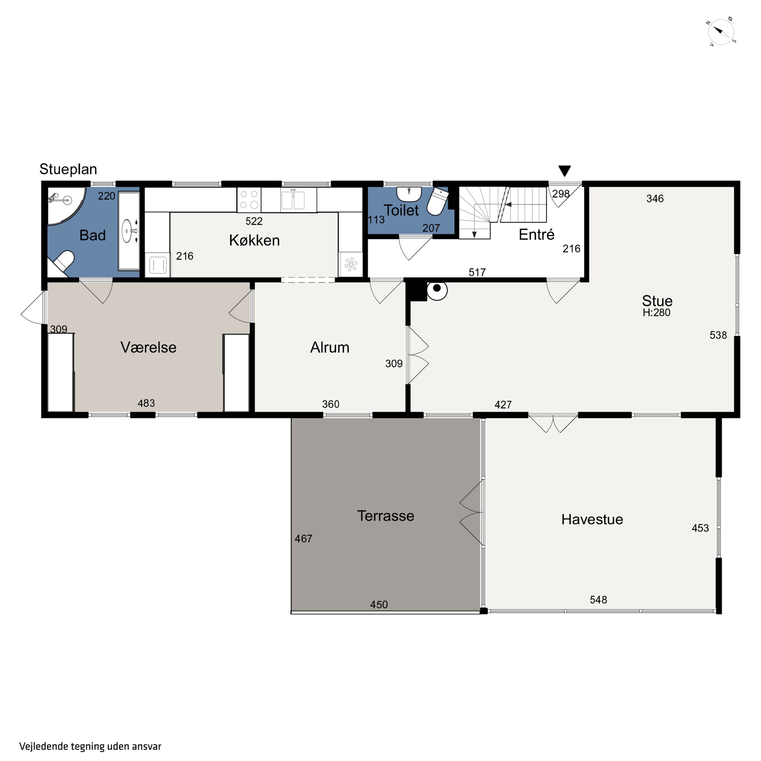 Plantegninger billede af Ejbyvej 14, 8270 Højbjerg