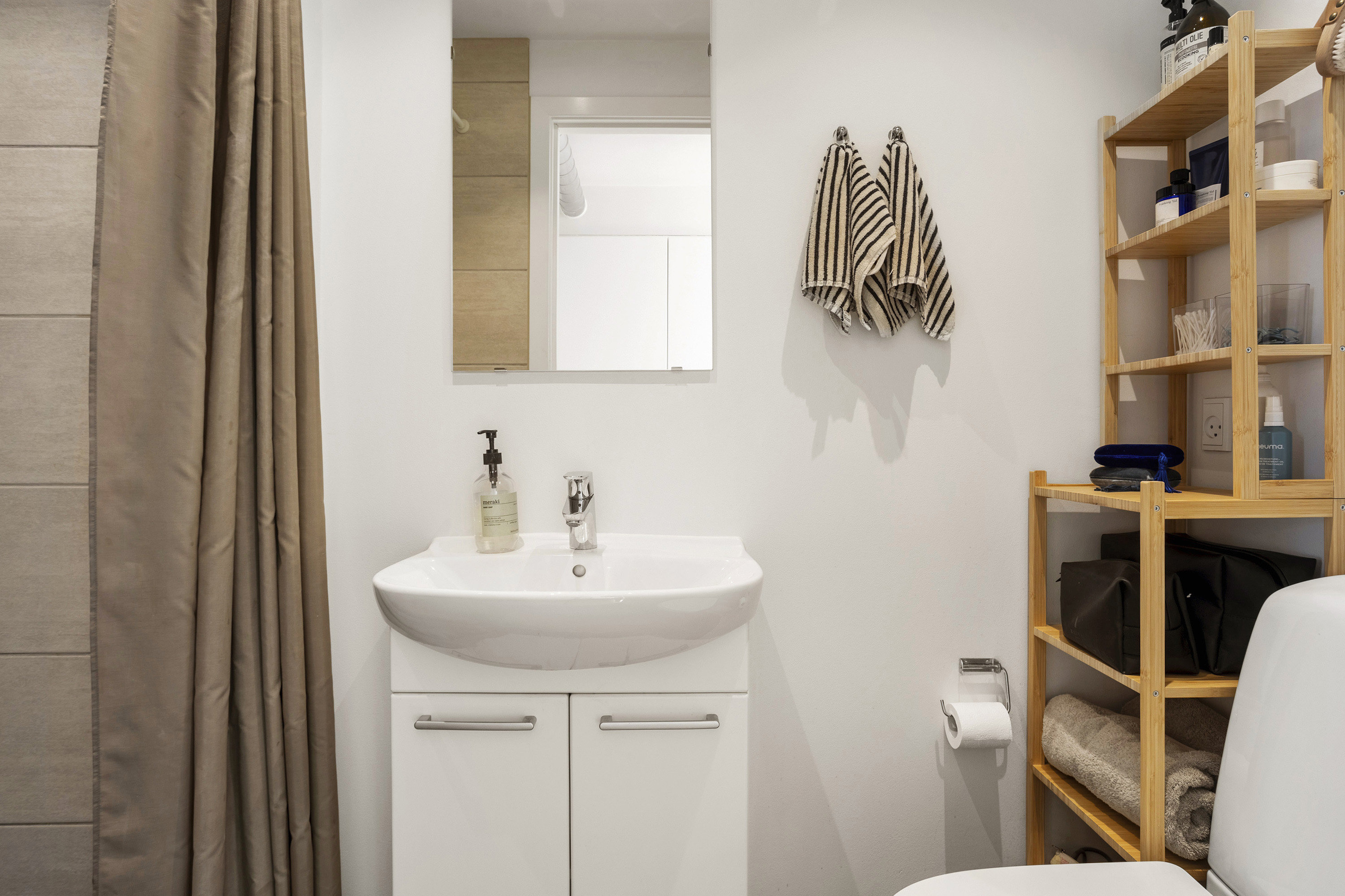 Fremhævet badeværelse billede i fuldskærmstilstand. Billede af Saltholmsgade 25, 2., 8000 Aarhus C