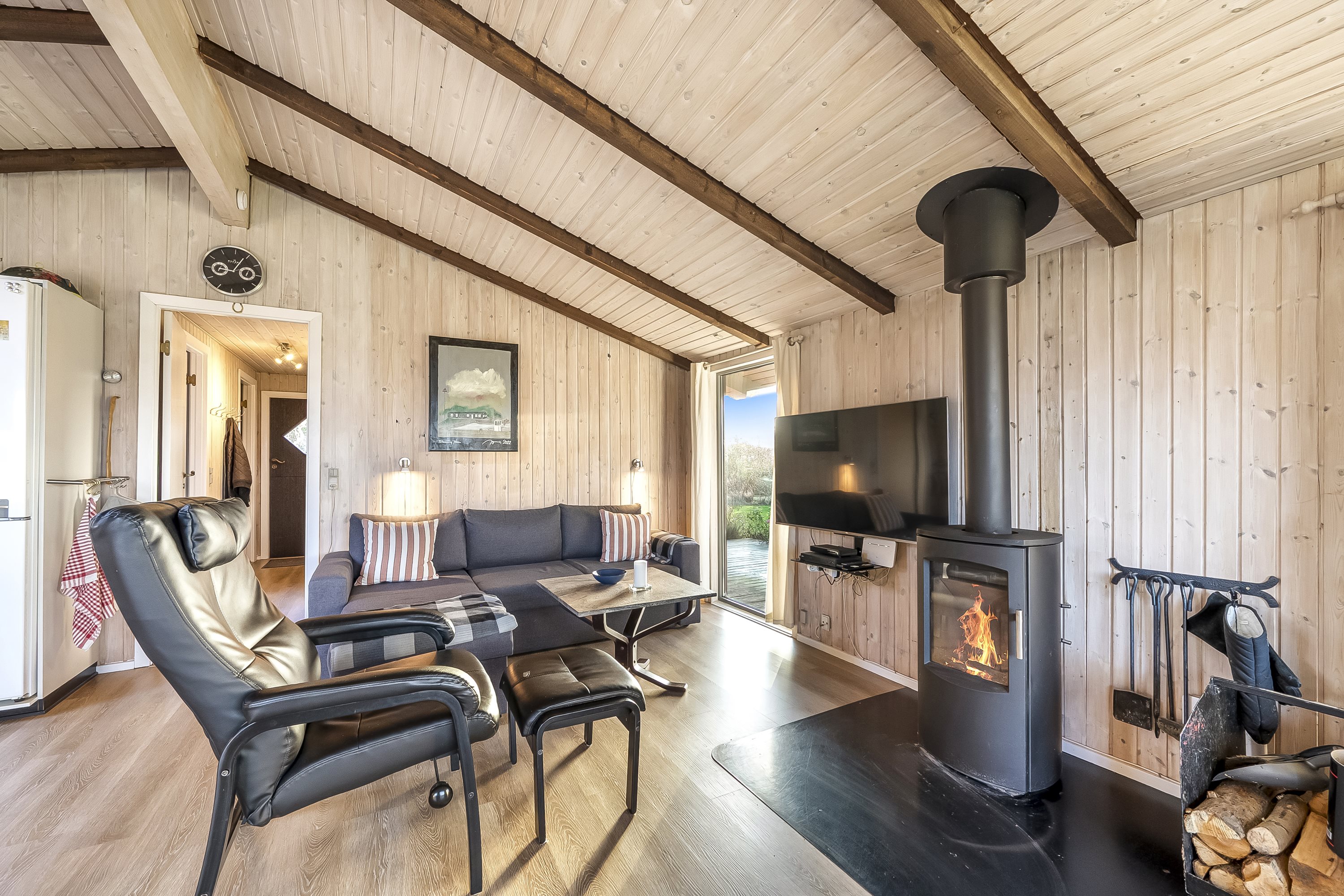 Fremhævet køkken alrum billede i fuldskærmstilstand. Billede af Sivvænget 44, Stauning, 6900 Skjern