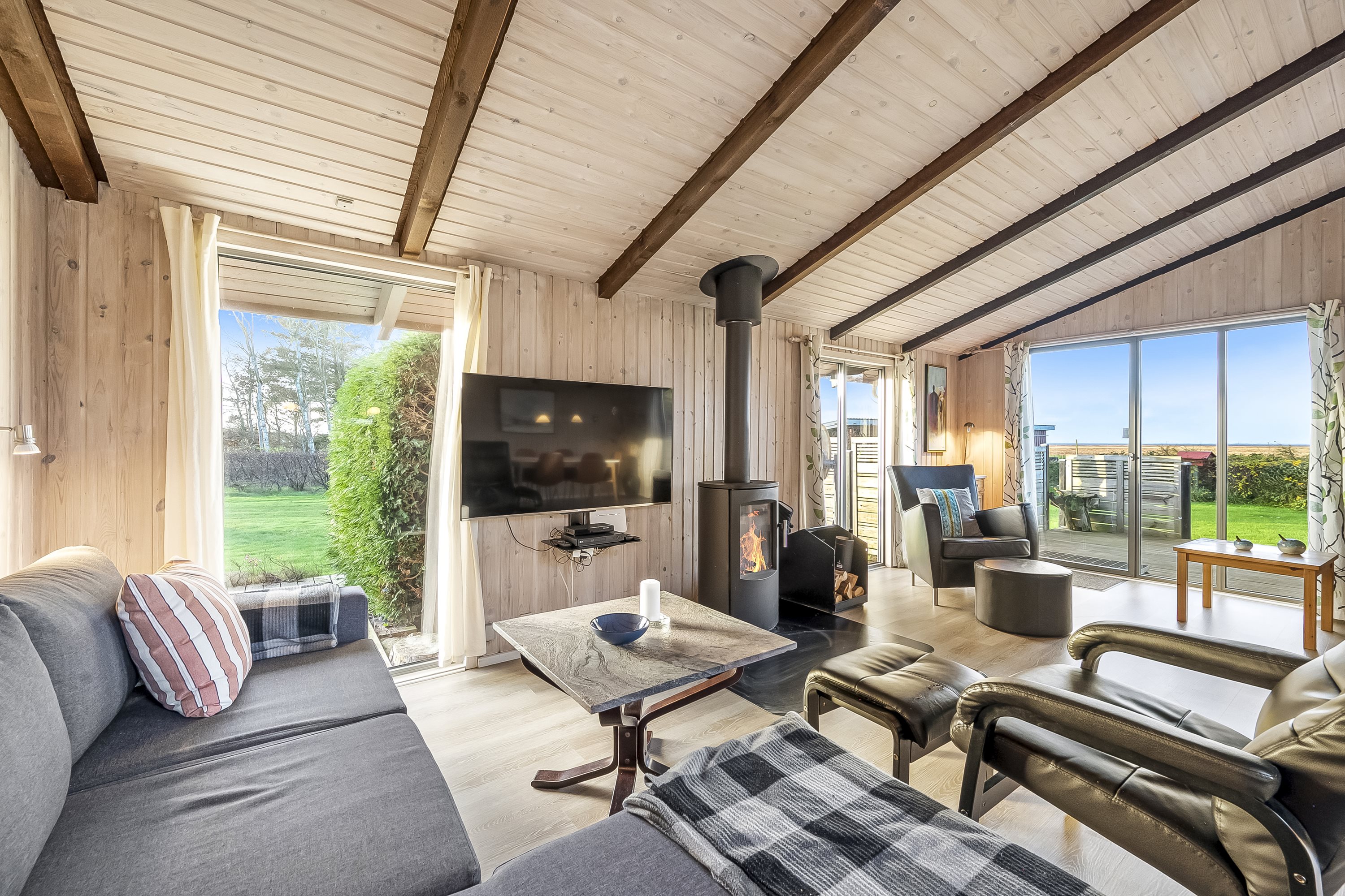 Fremhævet køkken alrum billede i fuldskærmstilstand. Billede af Sivvænget 44, Stauning, 6900 Skjern