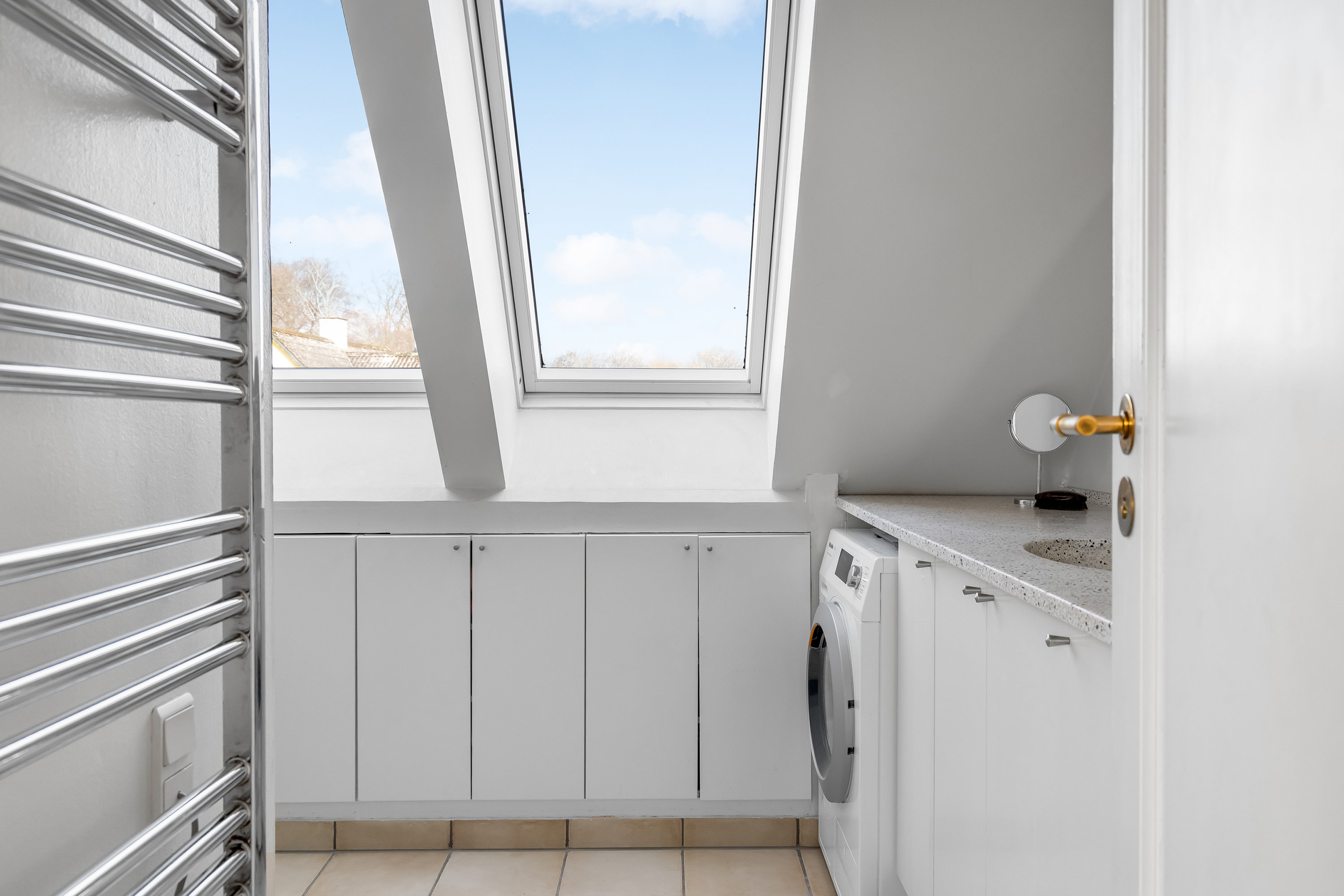 Fremhævet badeværelse billede i fuldskærmstilstand. Billede af Vænget 13, 3630 Jægerspris