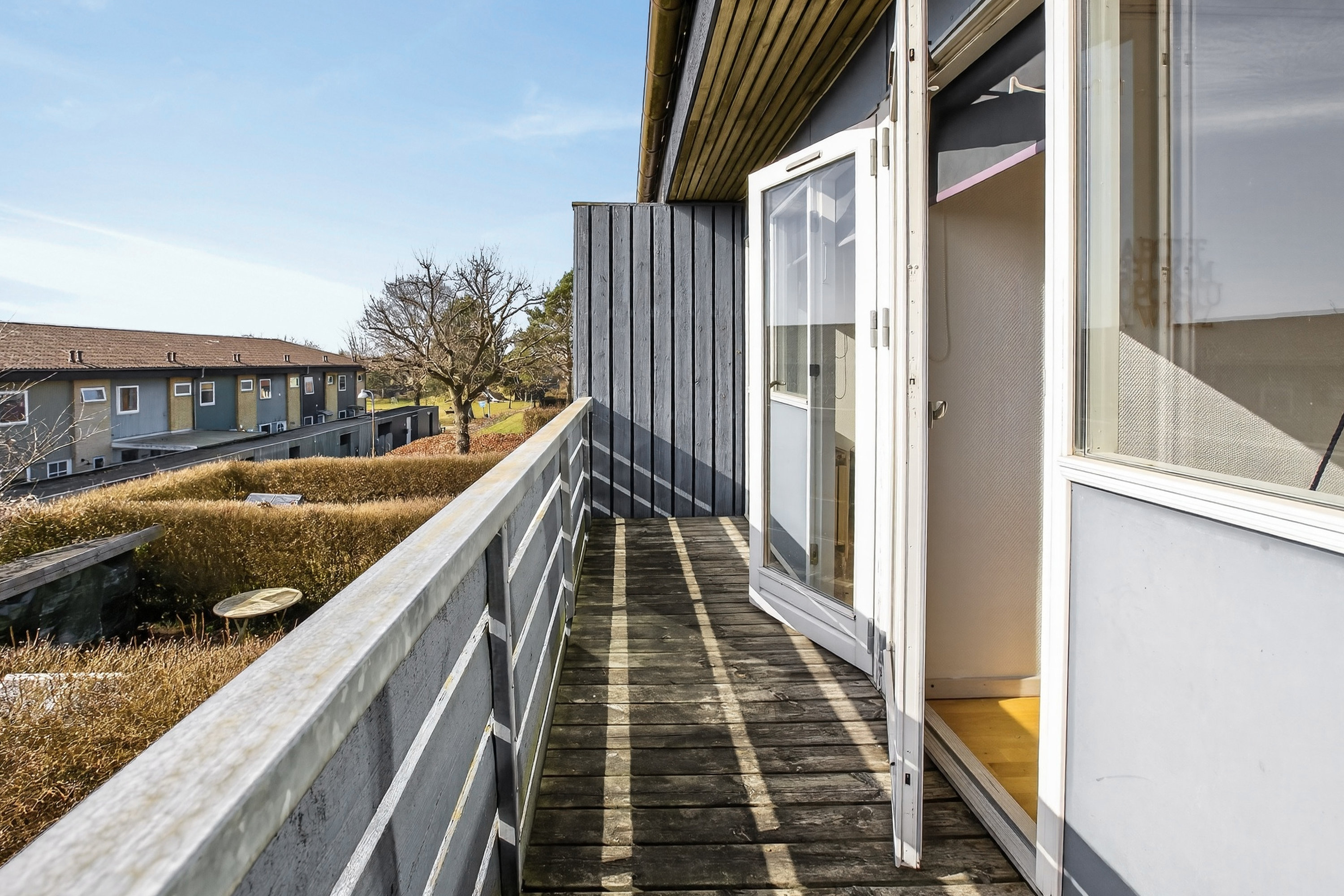 Fremhævet altan billede i fuldskærmstilstand. Billede af Georginehaven 44, Smørumnedre, 2765 Smørum