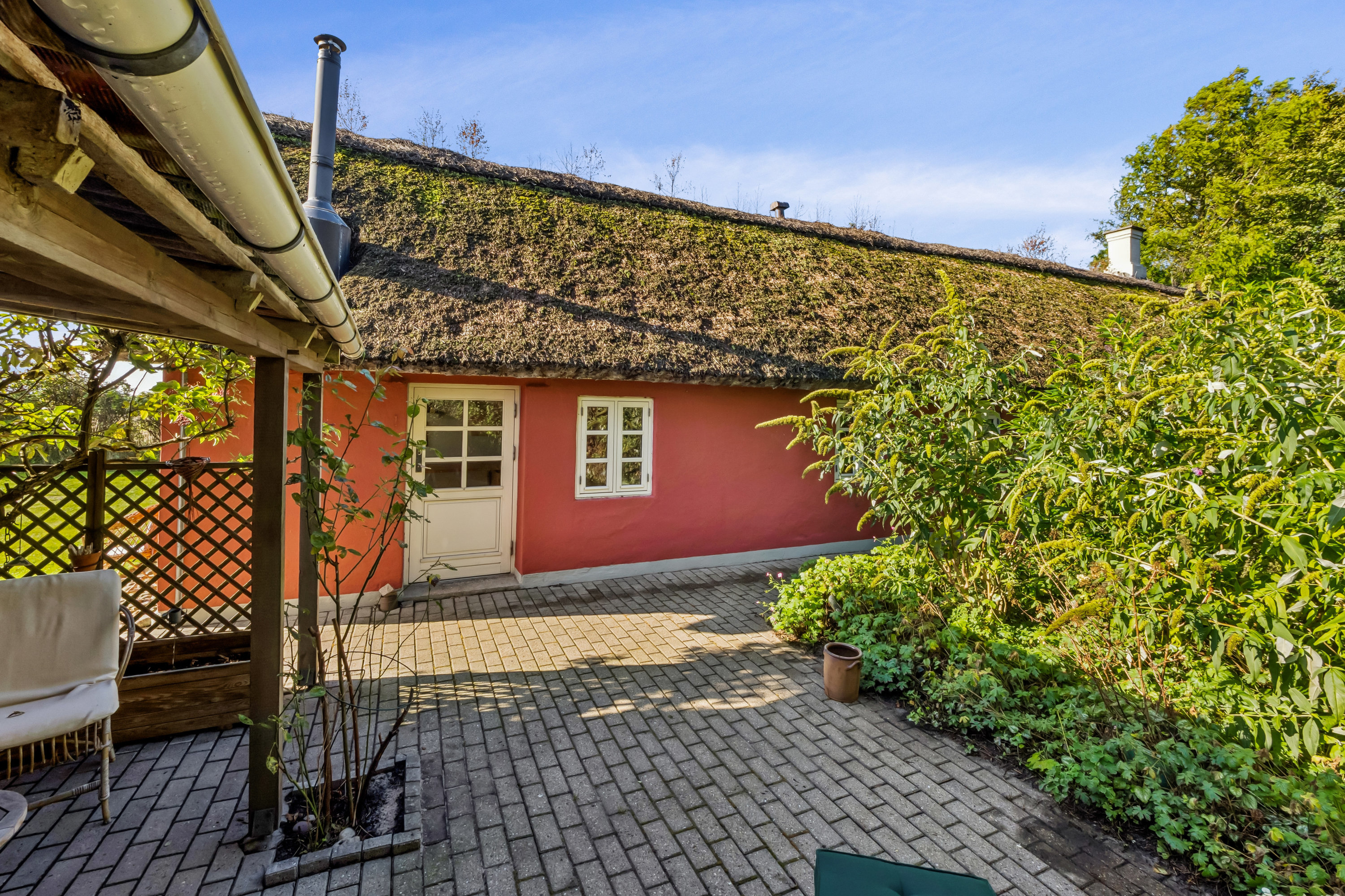 Fremhævet terrasse billede i fuldskærmstilstand. Billede af Højstrupvej 93, Øsløs, 7742 Vesløs