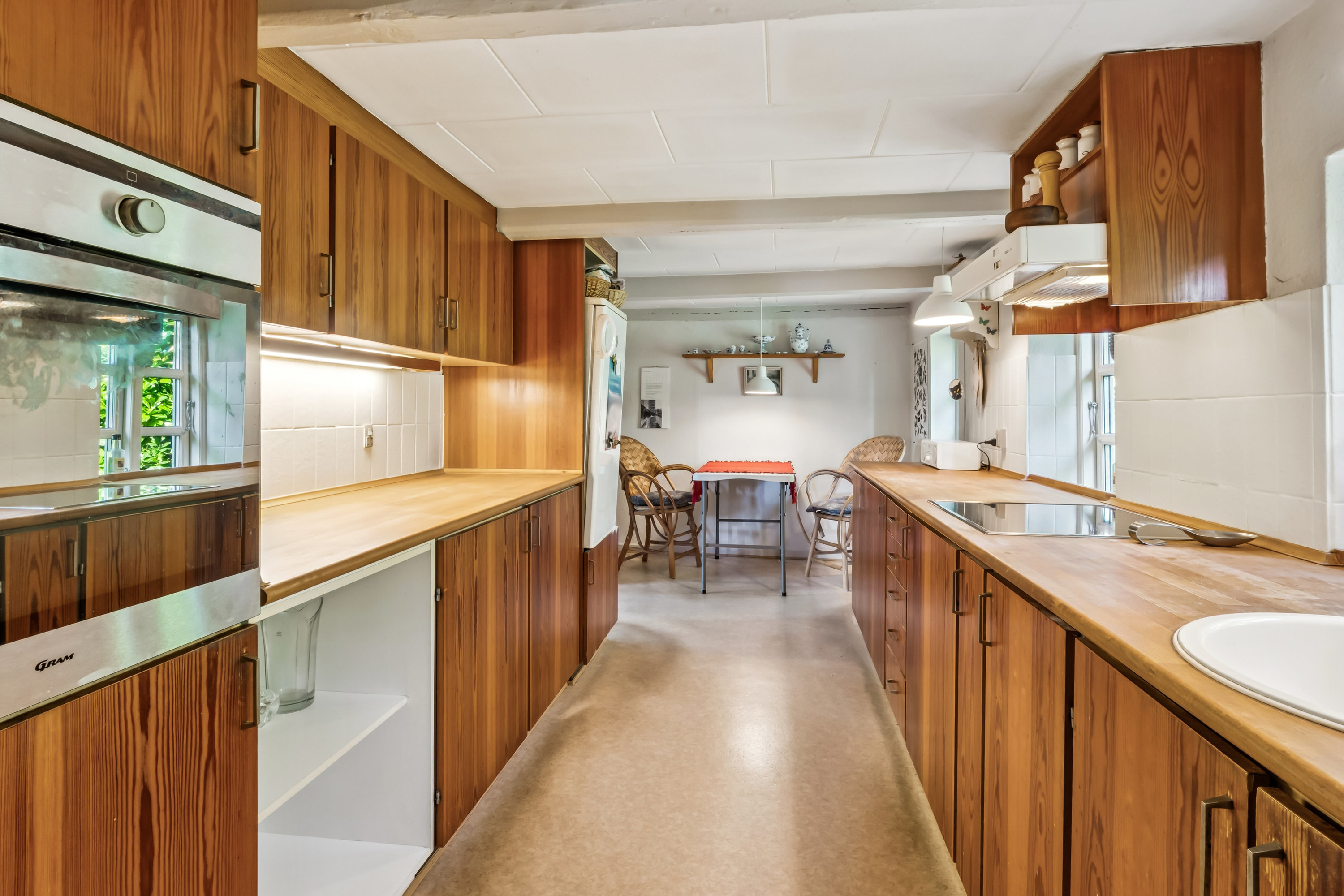 Fremhævet køkken billede i fuldskærmstilstand. Billede af Højstrupvej 93, Øsløs, 7742 Vesløs