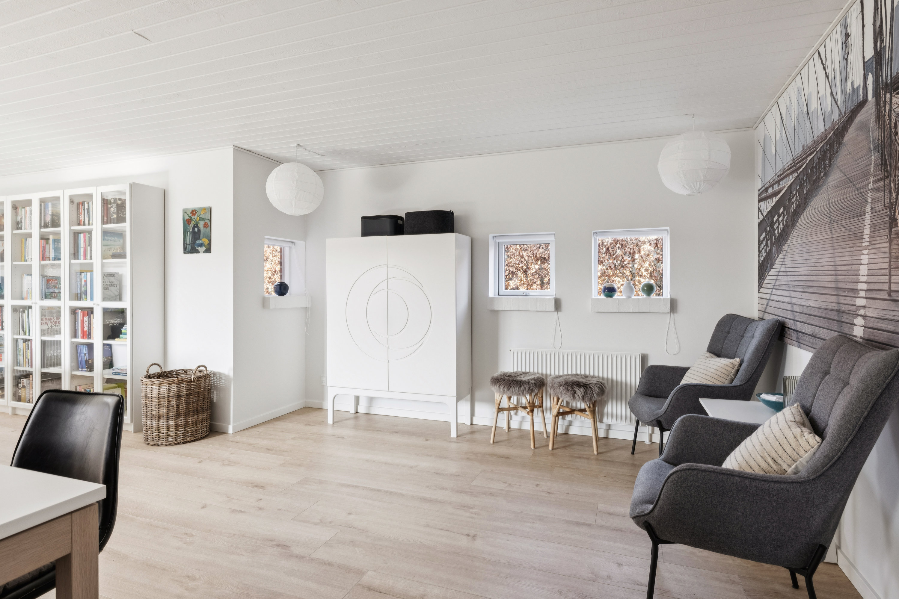 Fremhævet stue billede i fuldskærmstilstand. Billede af Fristruphøjvej 236, 8800 Viborg